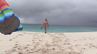 BikiniMilfMom55 Nude Beach Onlyfans Video Leaked - Leak