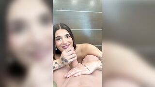 Ari Kytsya Blows And Jerks Her Torso Dildo OnlyFans