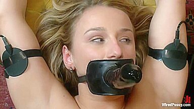 Retribution Maitresse Madeline taken down dominated and anally fucked by Nina Hartley