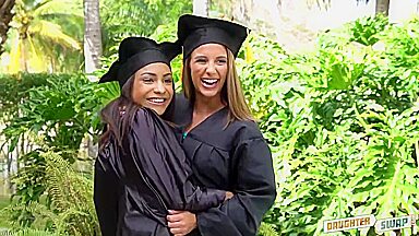 Graduation with Layla London and Nicole Bexley