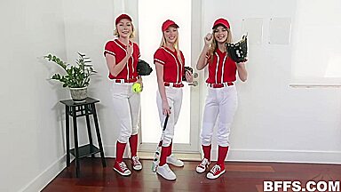 Dixie Lynn, Athena May and Lola Leda - Home Run Hotties