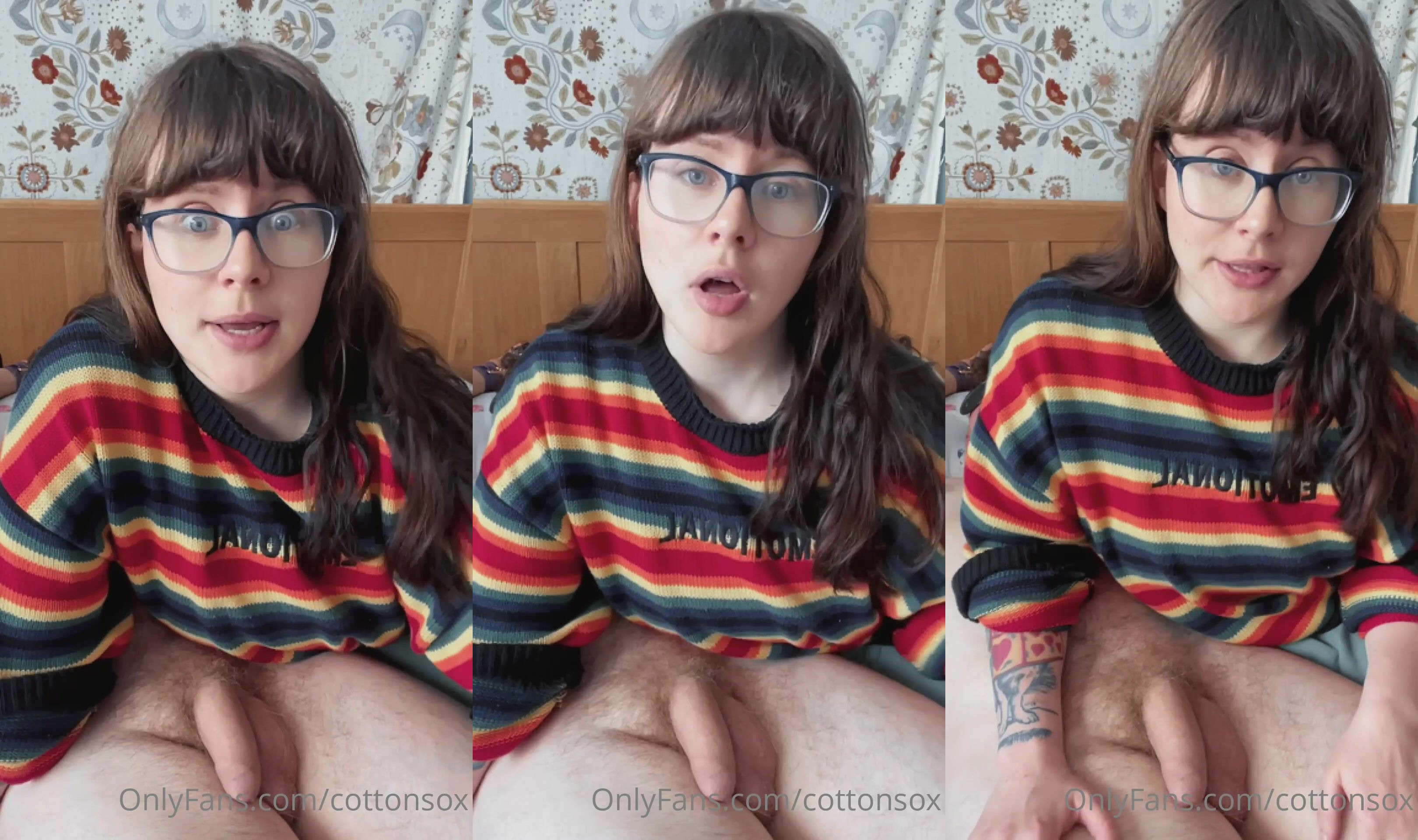 Cottonsox Makes A Handjob JOI