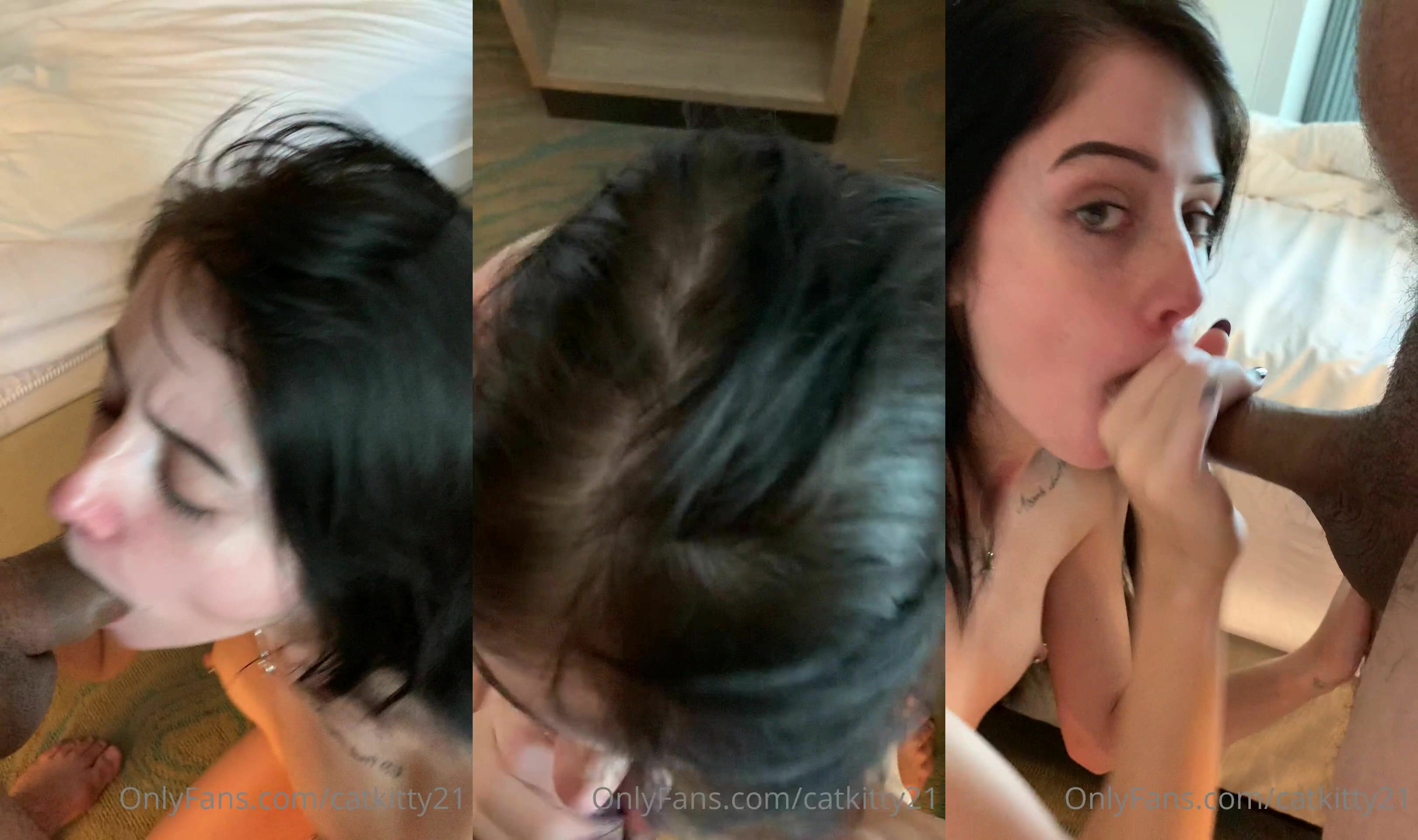 CatKitty21 Gets Tight Pussy Used And Face Cummed On