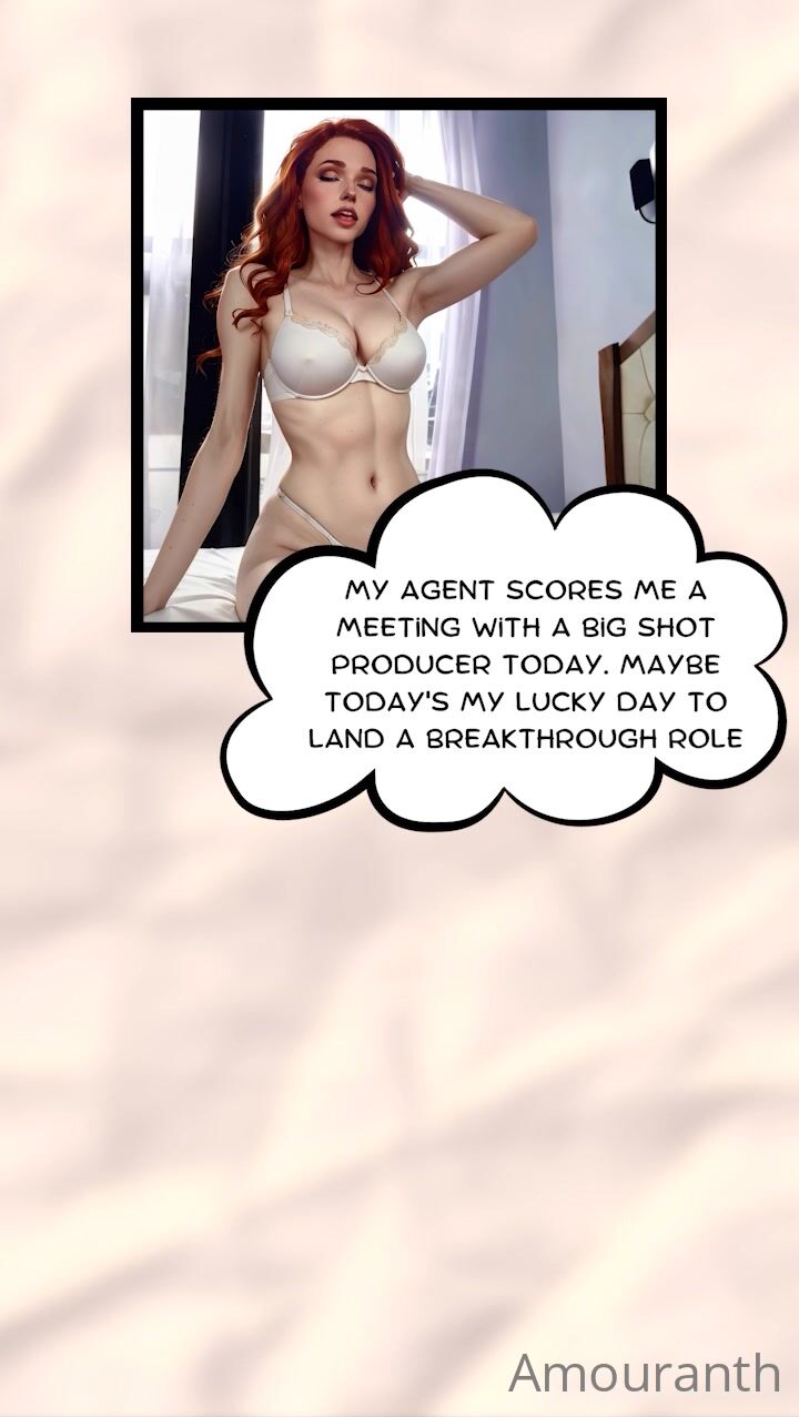 Comic Book Hoe Amouranth Gives A BJ And Gets Rammed In Doggy