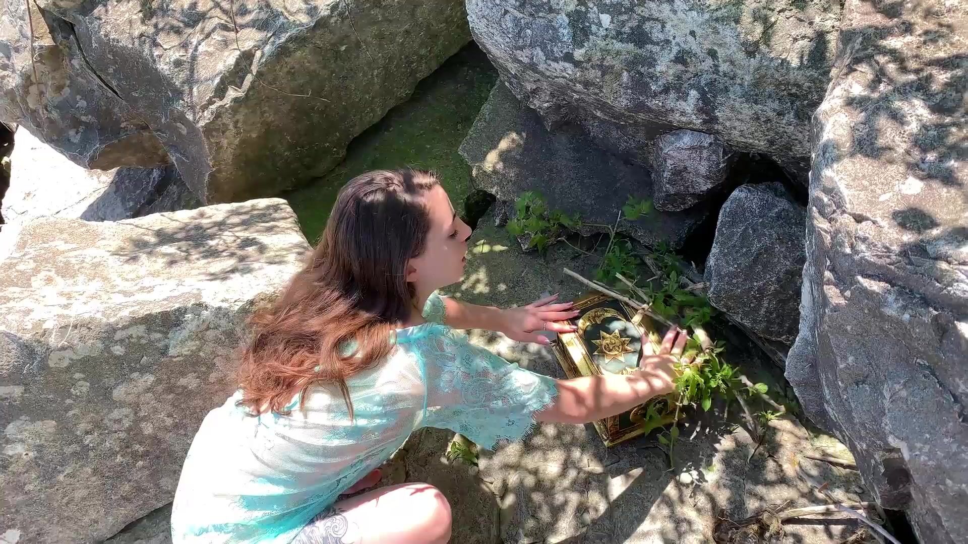 Luna Benna Masturbates Near The Ocean