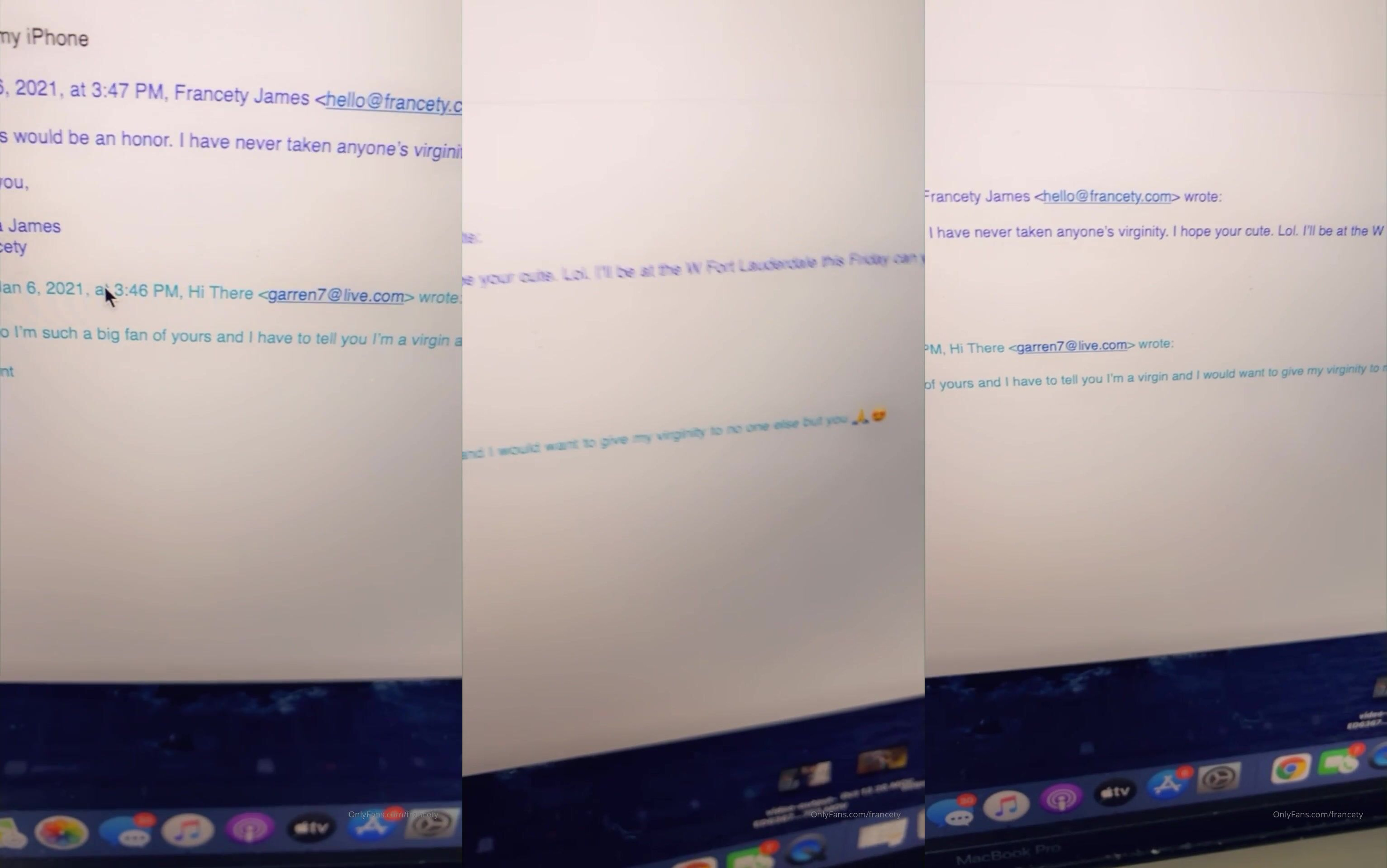 Francety Meets A Stranger On The Internet
