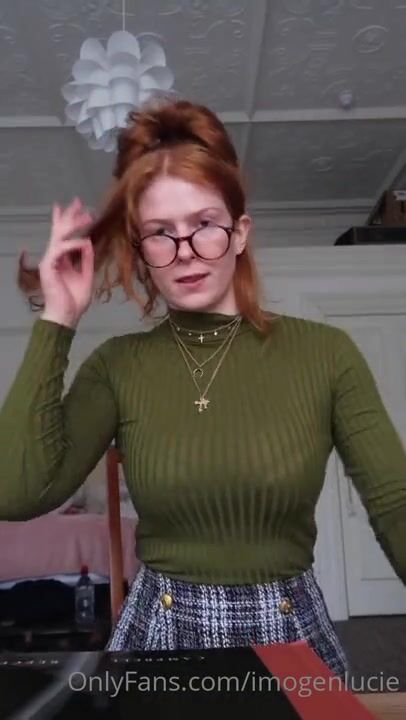 Schoolgirl Imogen Lucie Strips And Gives Her Teacher JOI