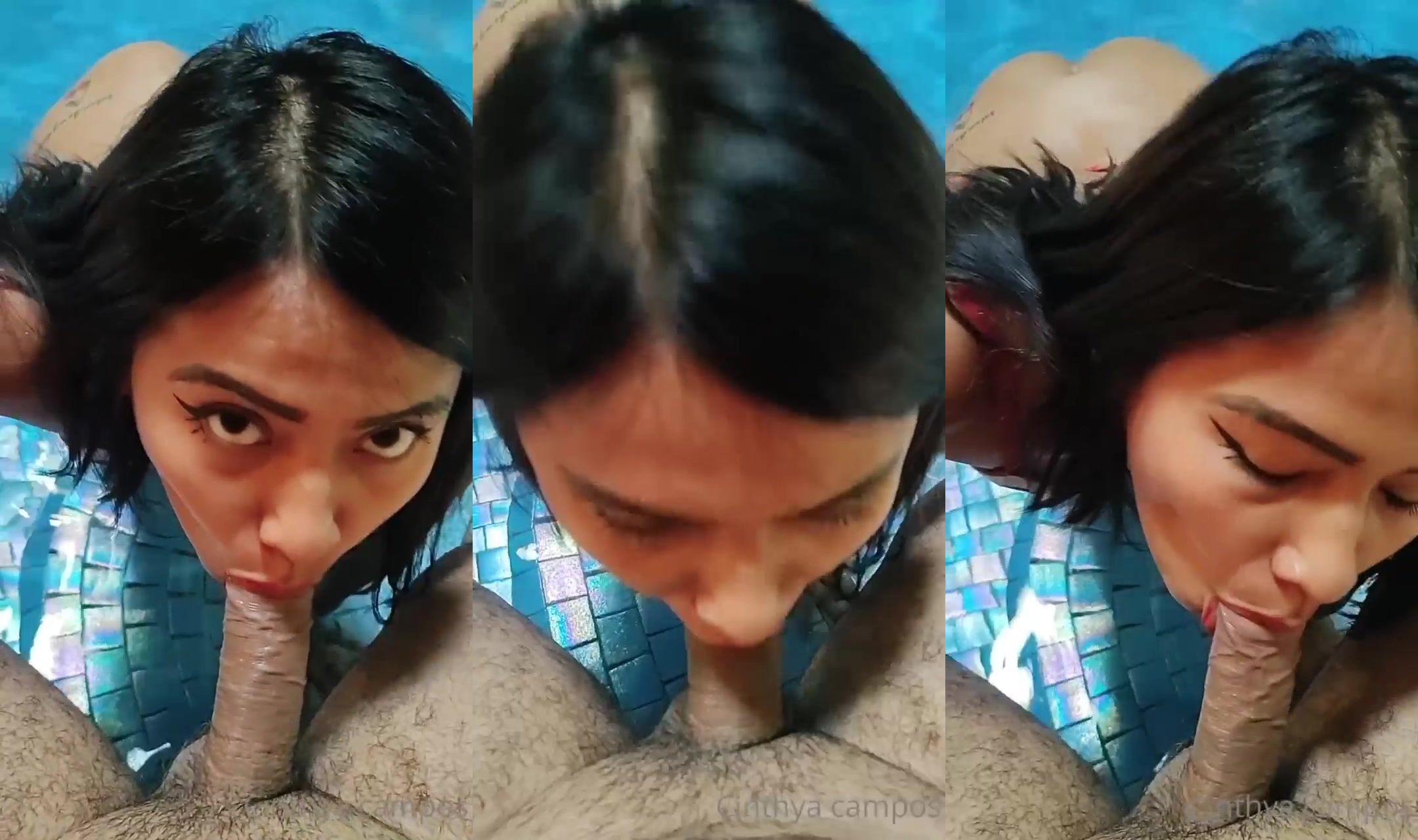 Cinthya Campos Deepthroats Cock