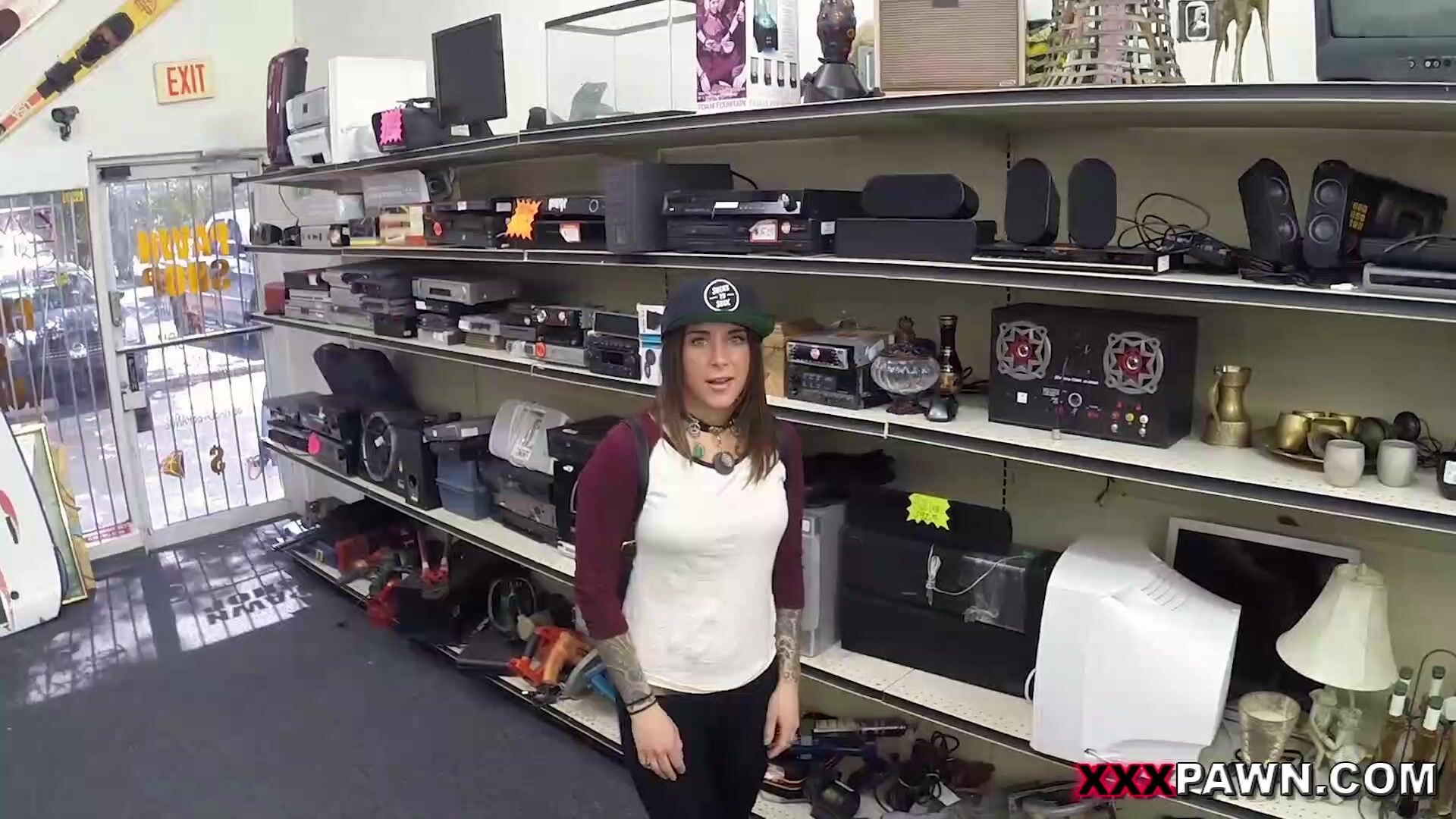 Felicity Feline Has Sex In A Pawnshop
