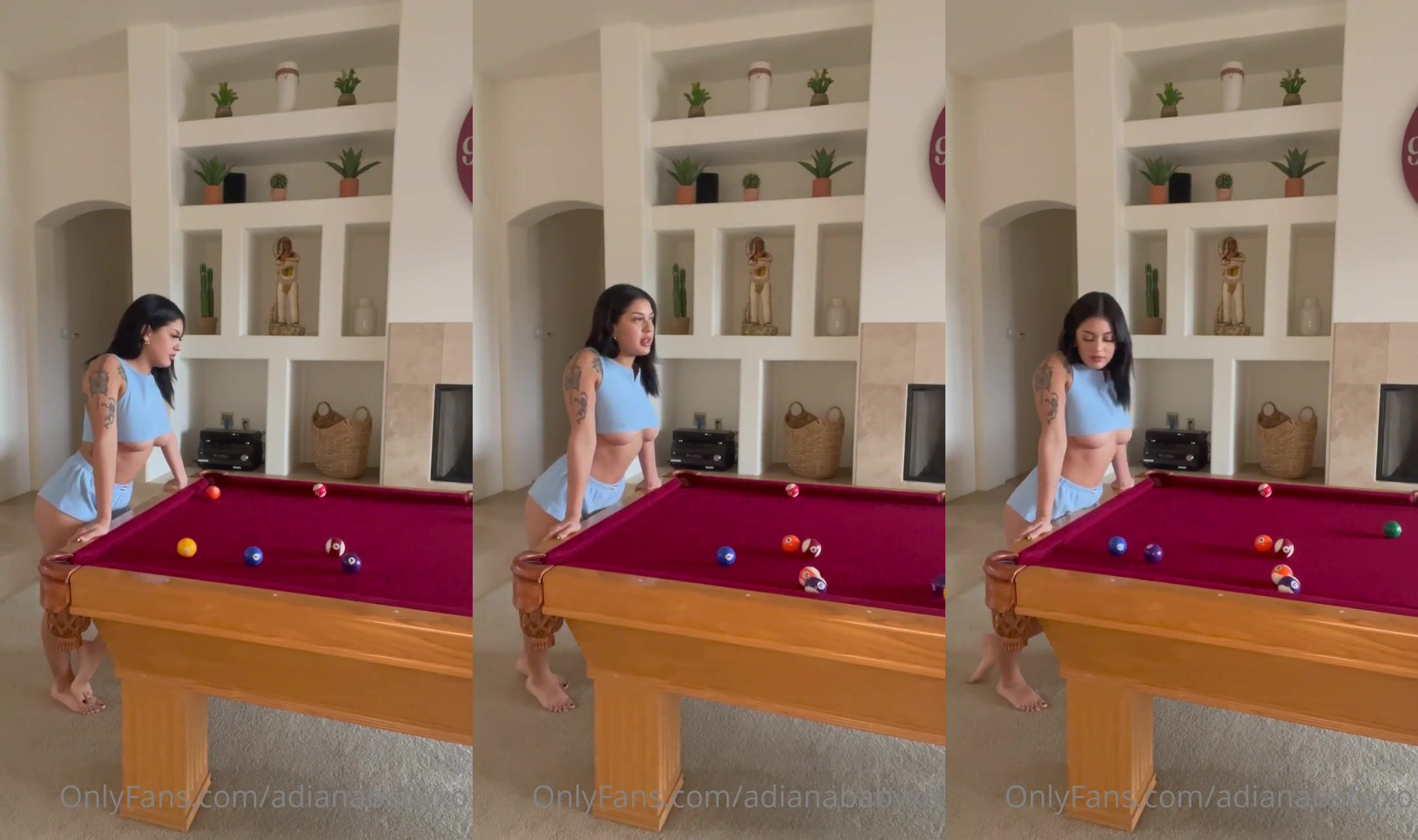 AdianaBabyxo Fucking In The Living Room