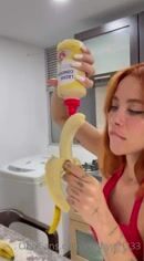 Carolina Cardenas Pours Chocolate On Her Body