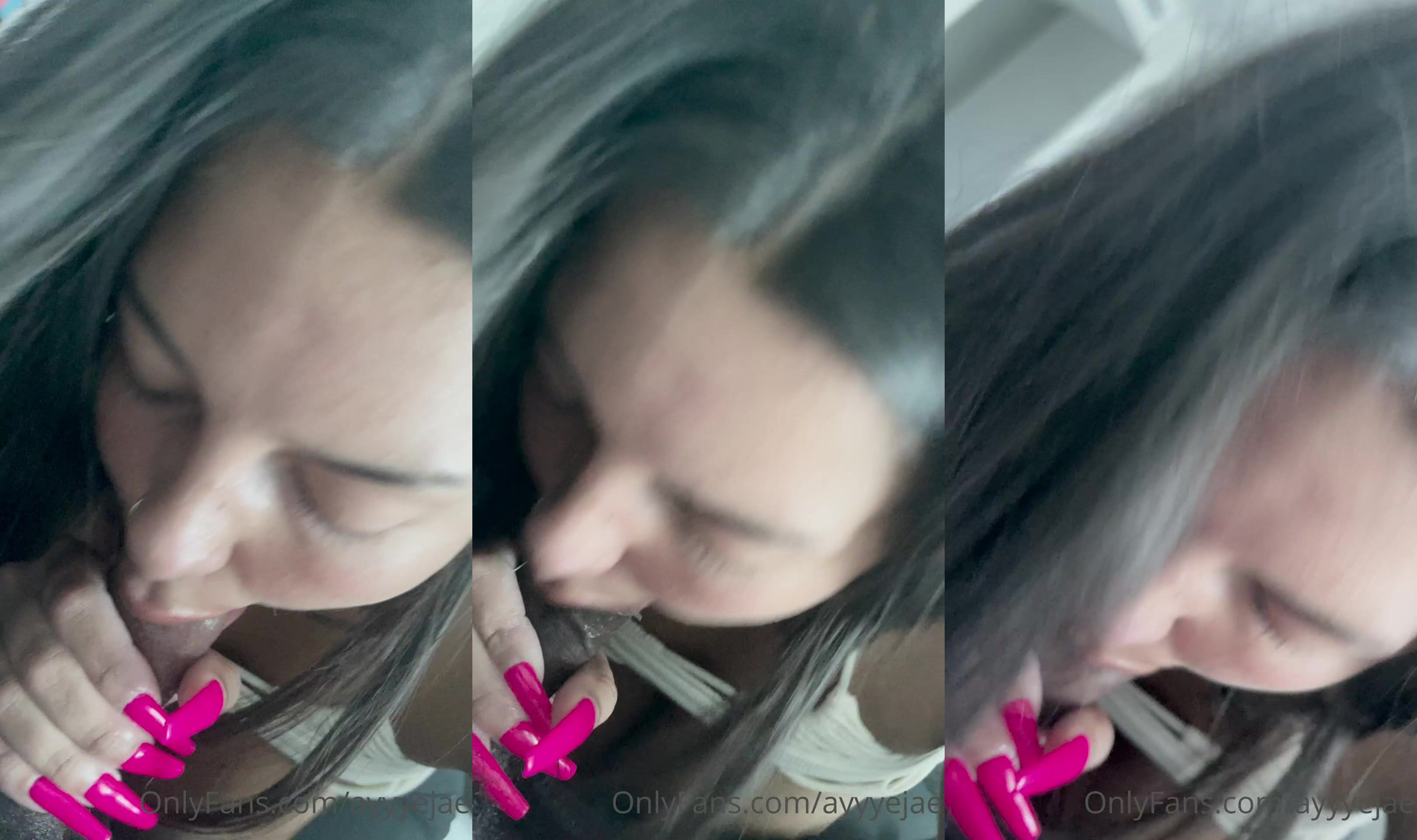 Ayyyejae BBC Blowjob