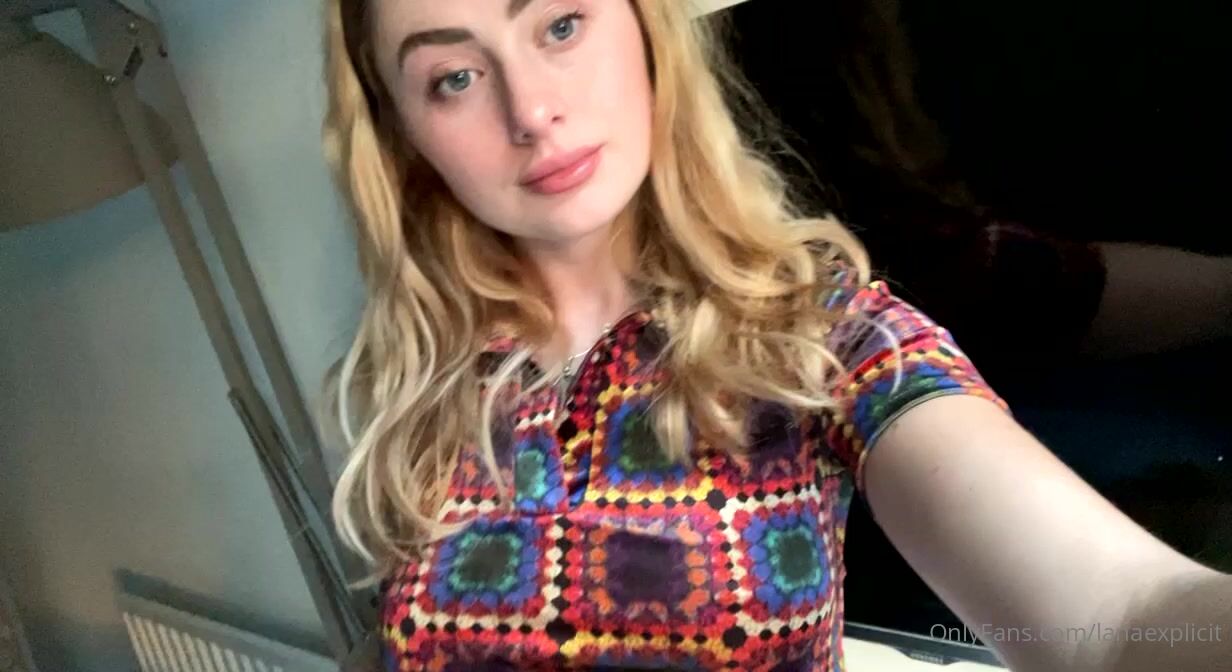 Cute Blonde Shows Us Her Tiny Tits