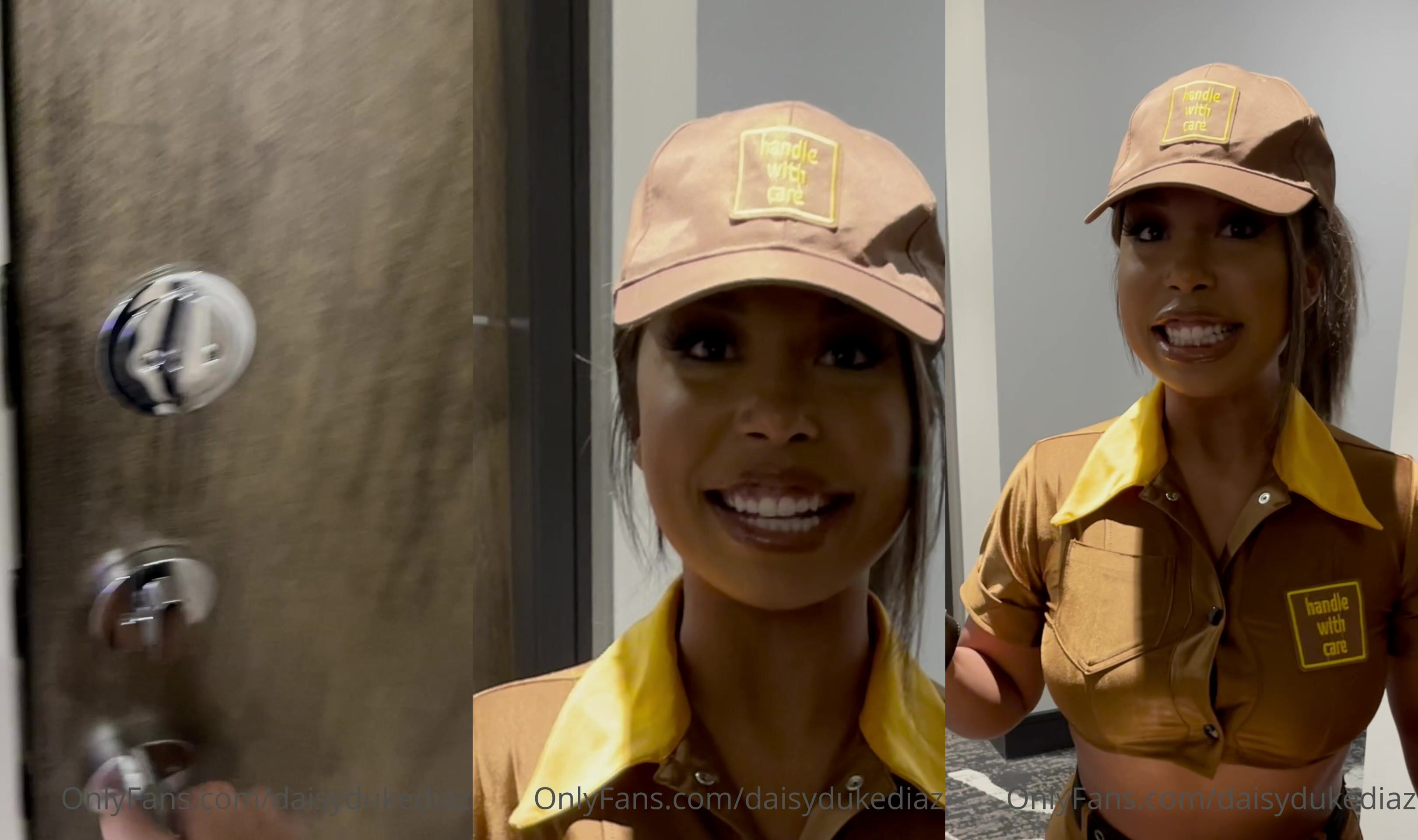Daisy Duke Diaz Sells Cookies, Gets Shagged