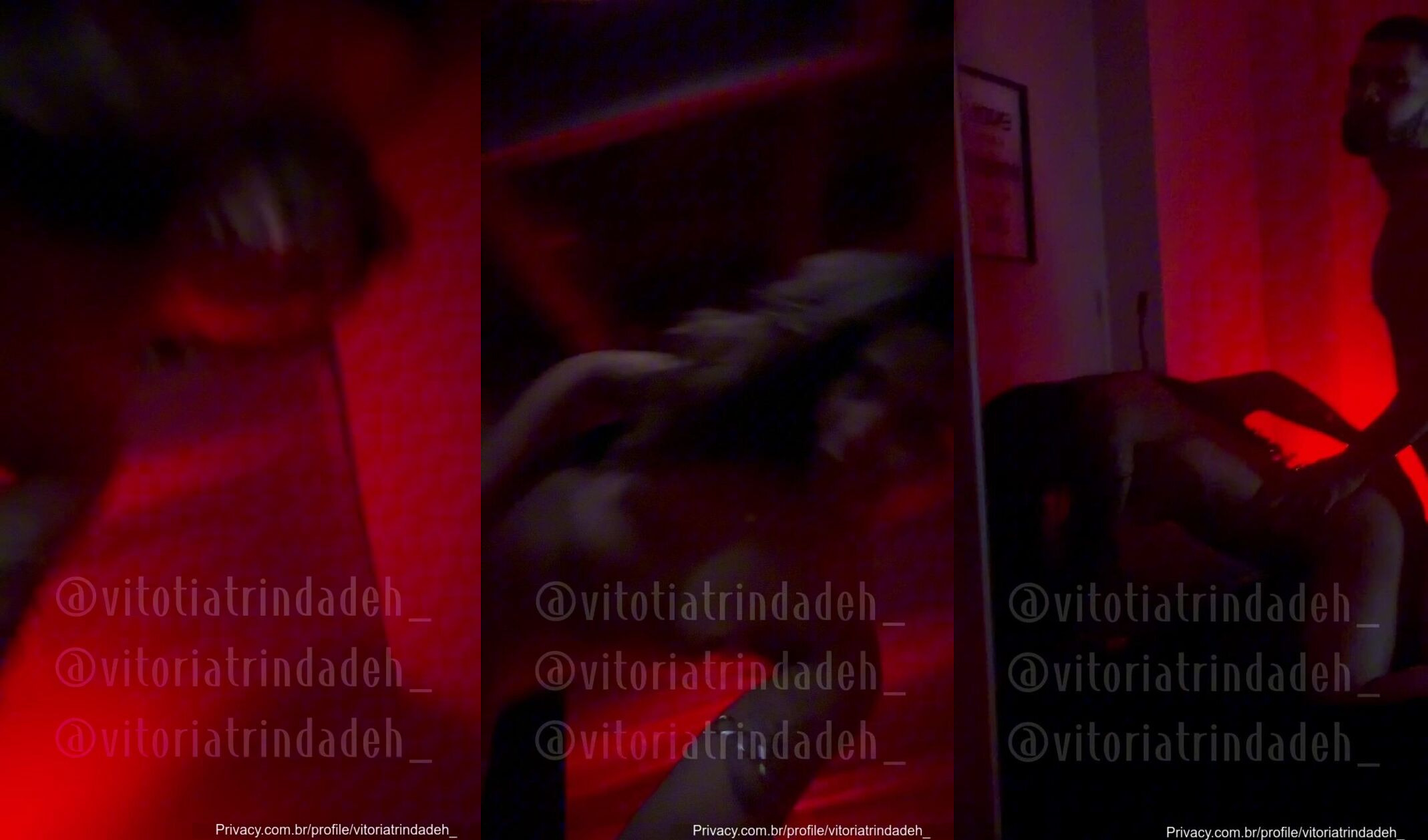 Vitoria Trindade Likes To Fuck In Her Dark Room