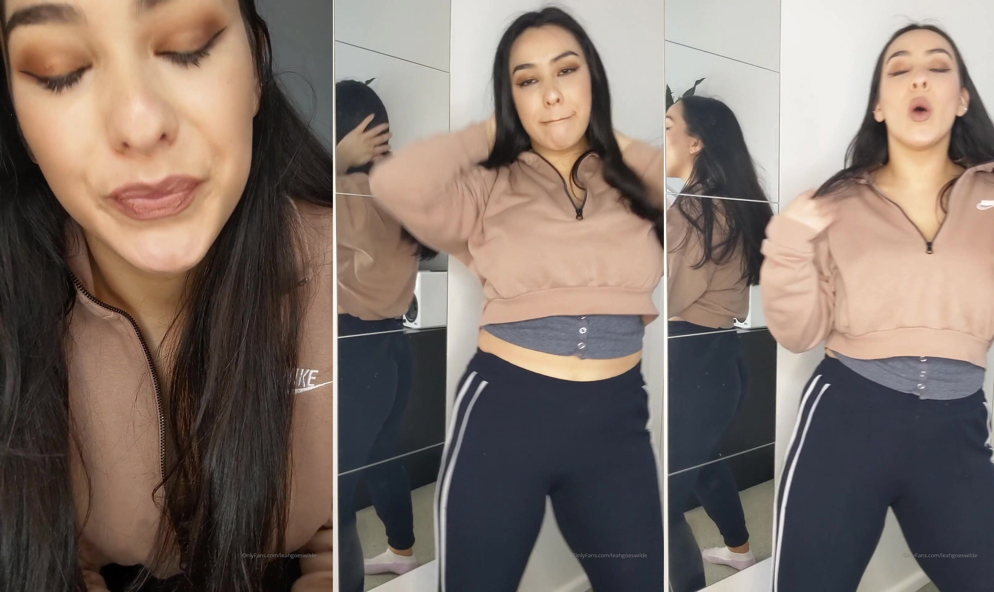 Leah Wilde Tests Her New Underwear
