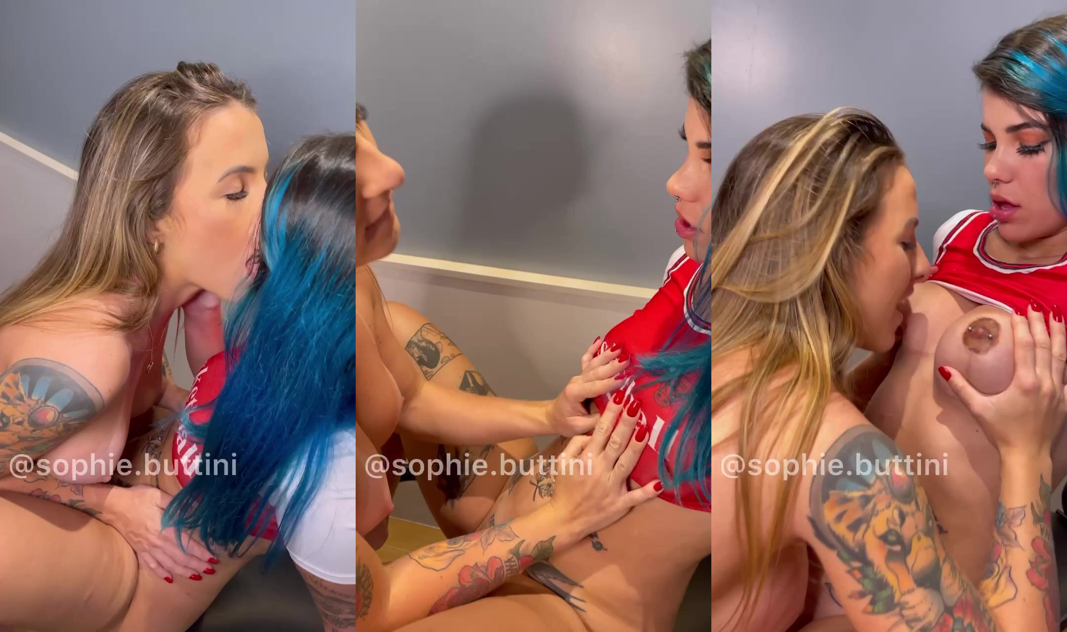 Sophie Buttini Strap-on With Friend