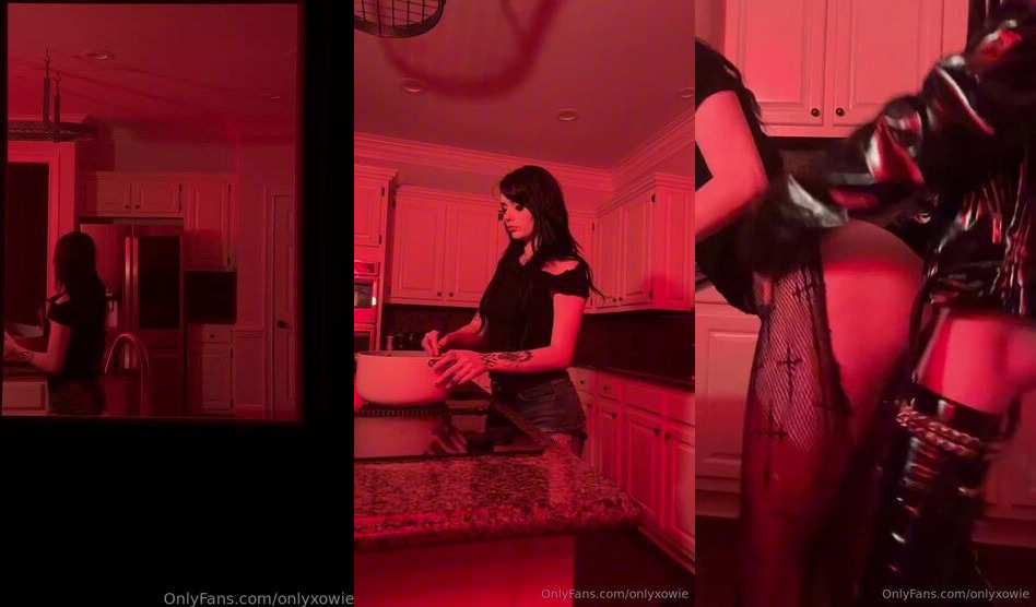 Xowie Jones Gets Fucked Hard In The Kitchen