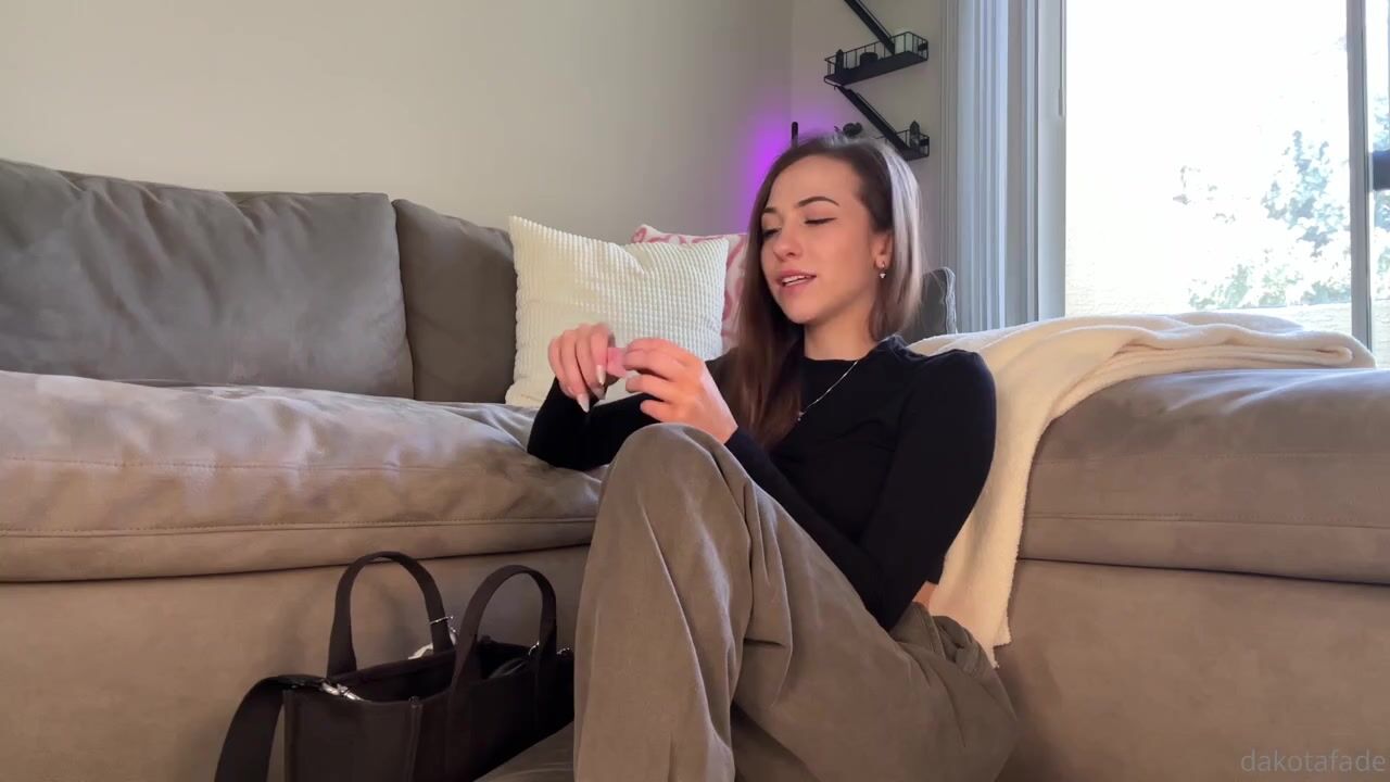 Dakota Fade Gives A Rough Footjob On The Floor