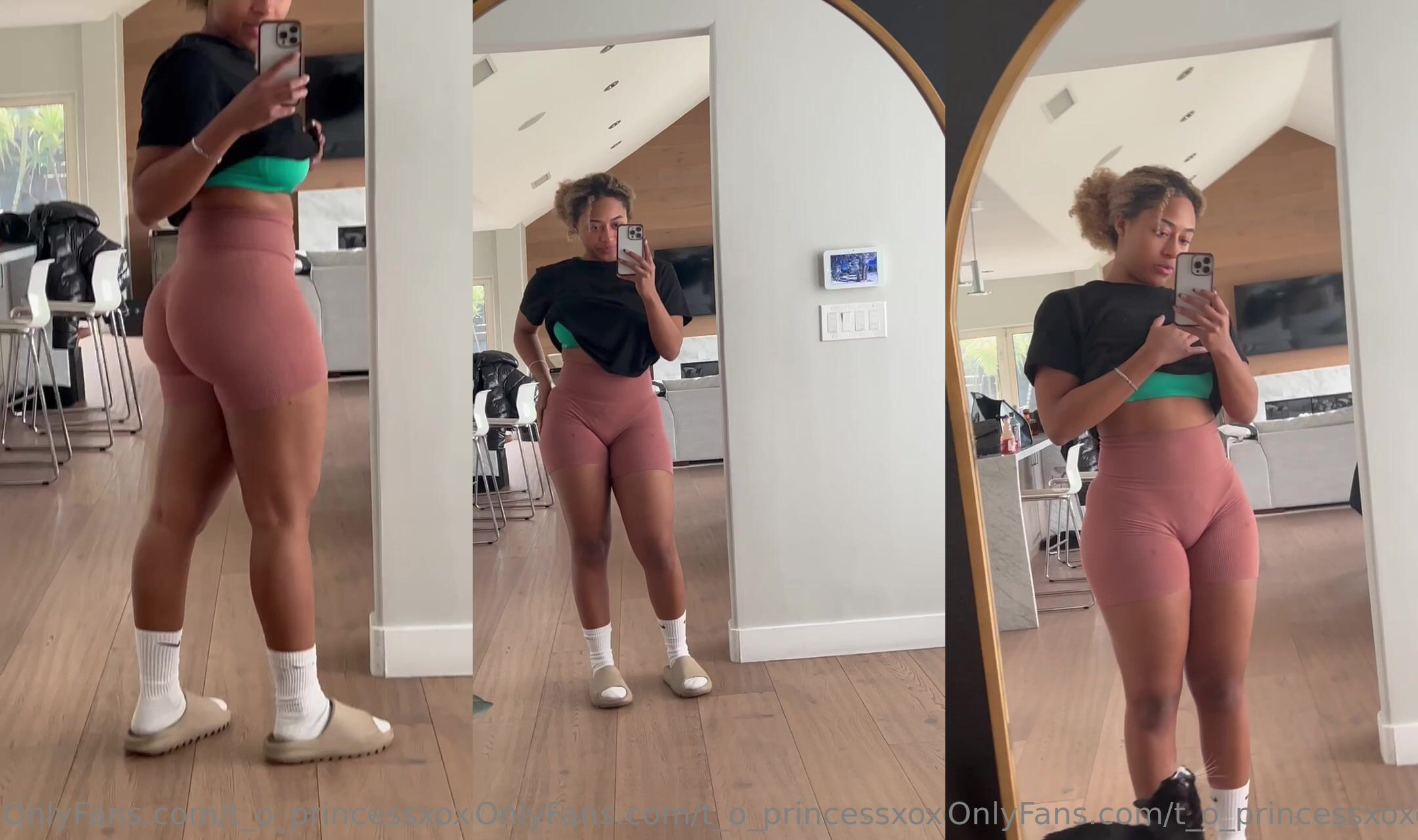 Kalani Rodgers Shows Her Body After The Gym