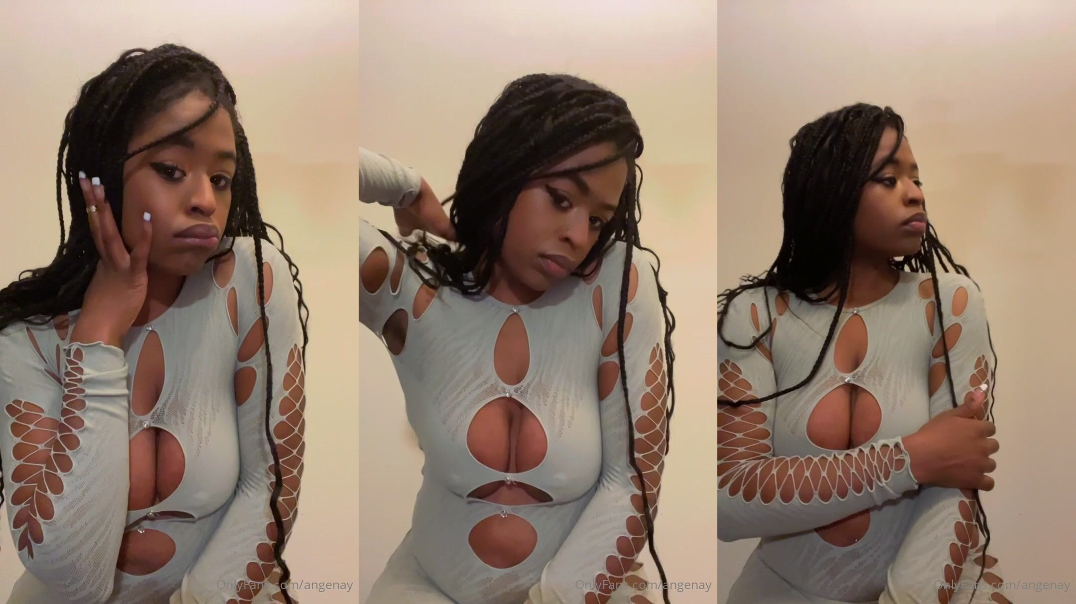 Angenay Lonely And Horny In Her Tight Dress