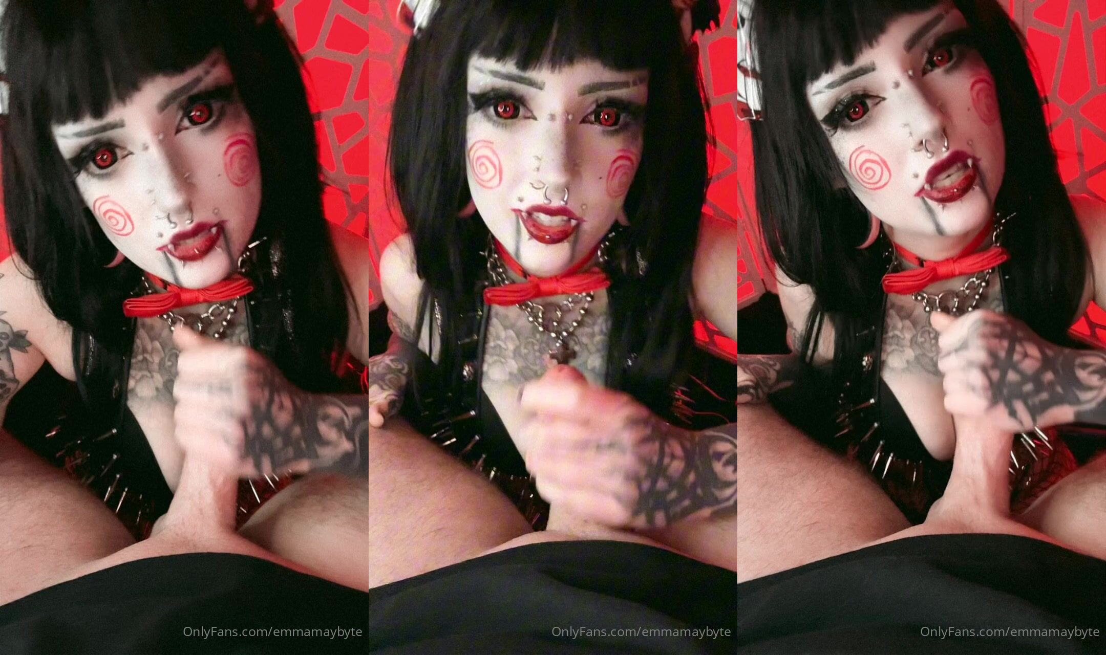 Emma May Byte Sucks A Cock Dressed As Slutty Billy