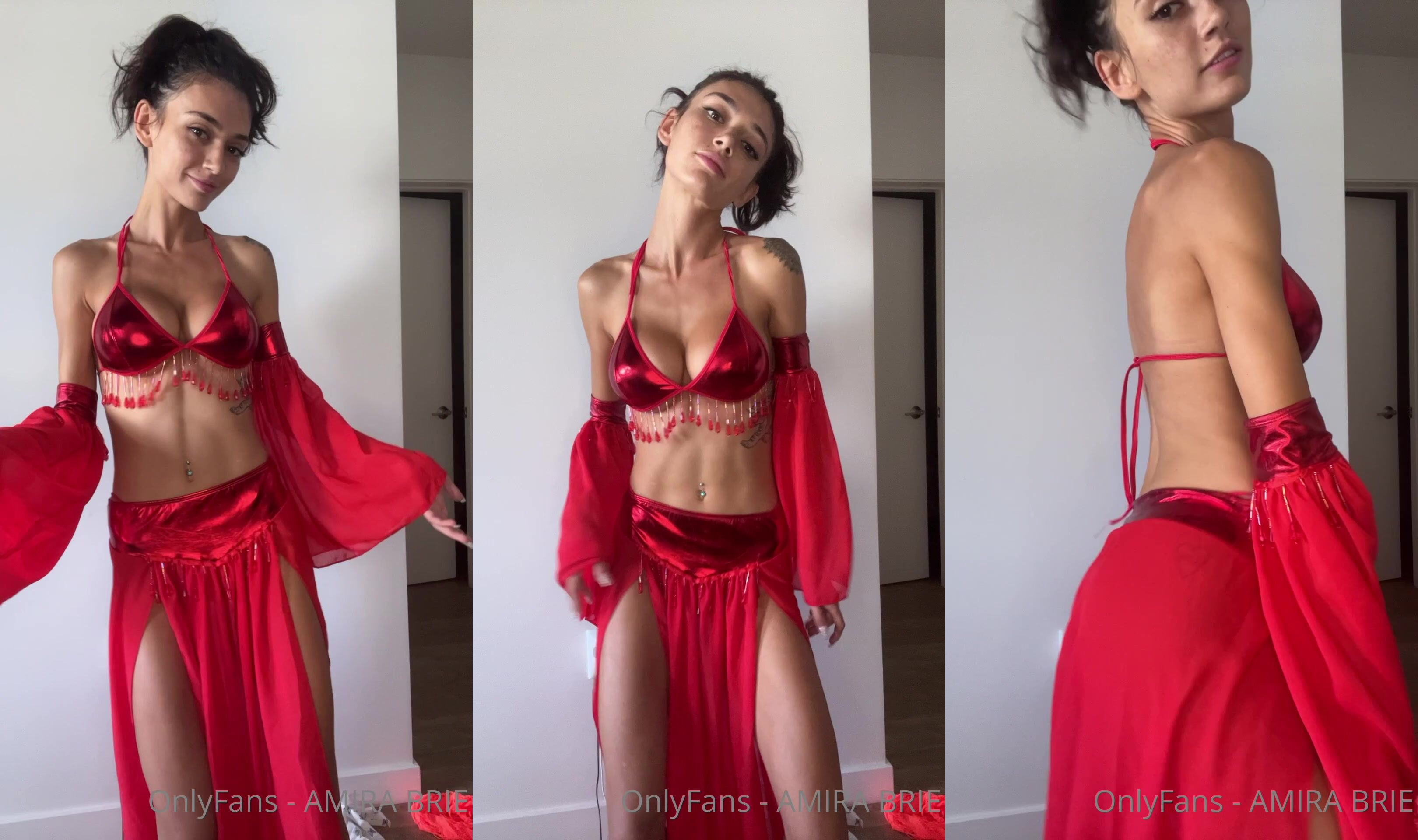 Amira Brie Seduces In Sexy Stripdance
