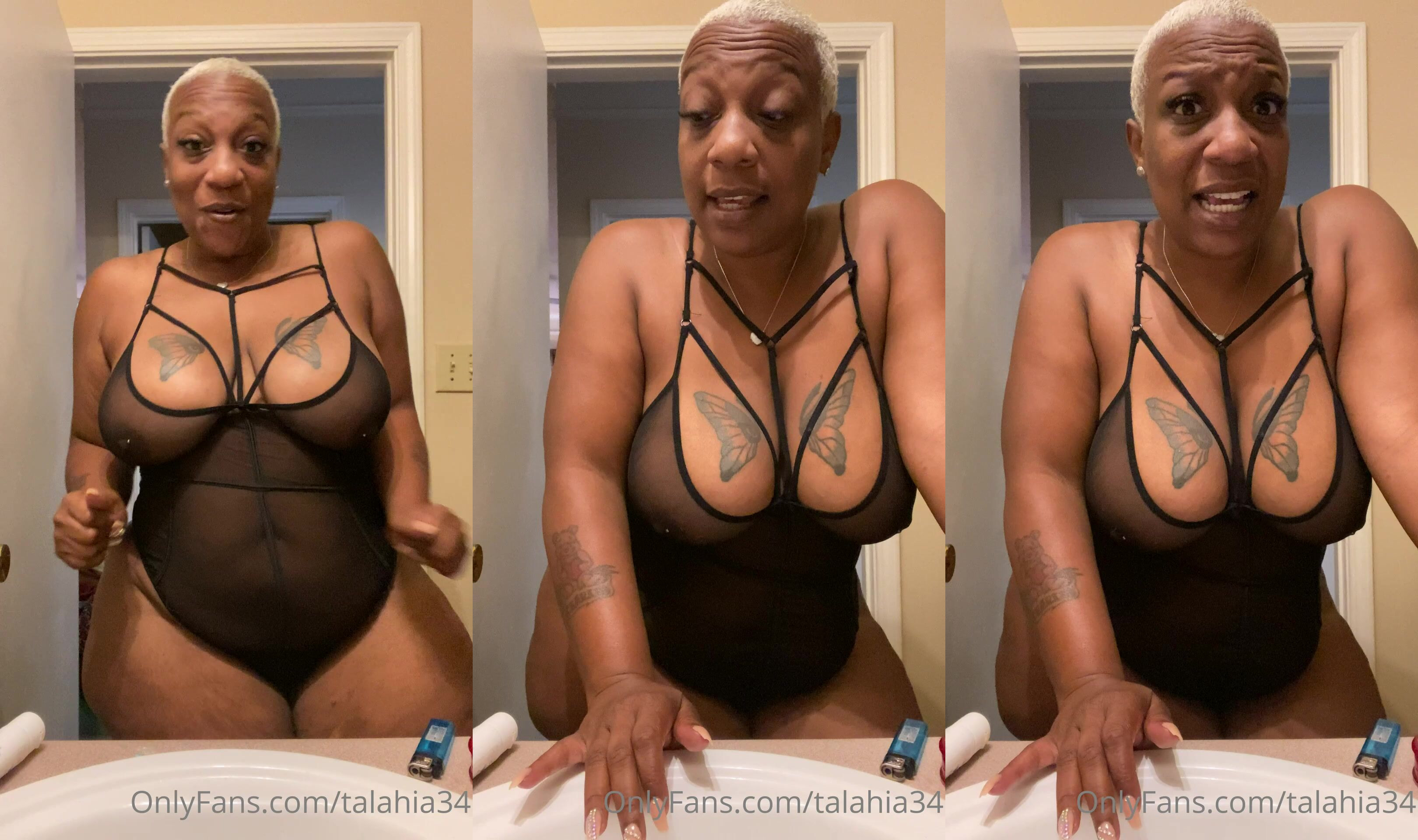 Talahia34 In A Skimpy And Revealing Outfit
