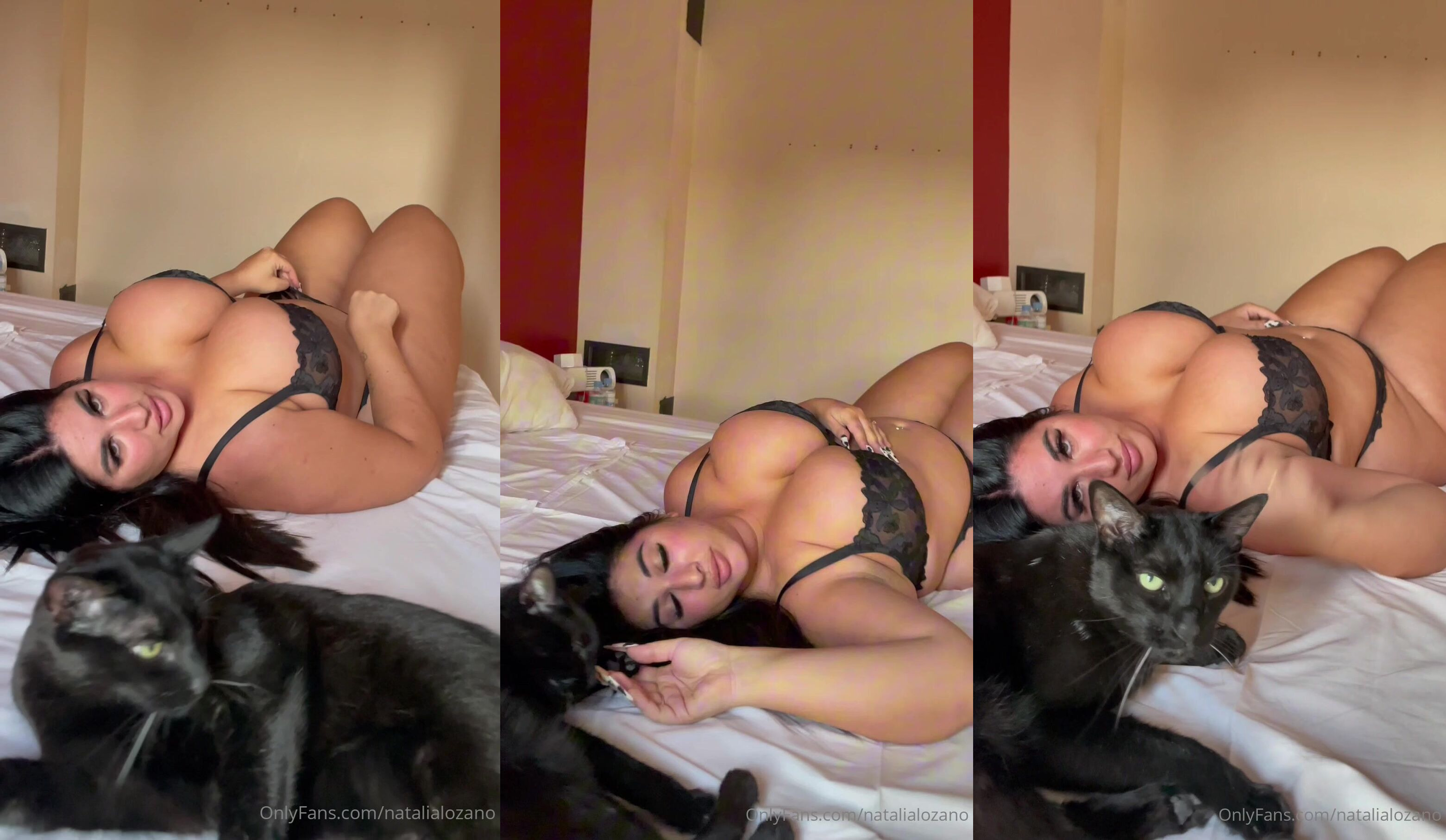 Natalialozano Teasing In Her Lingerie
