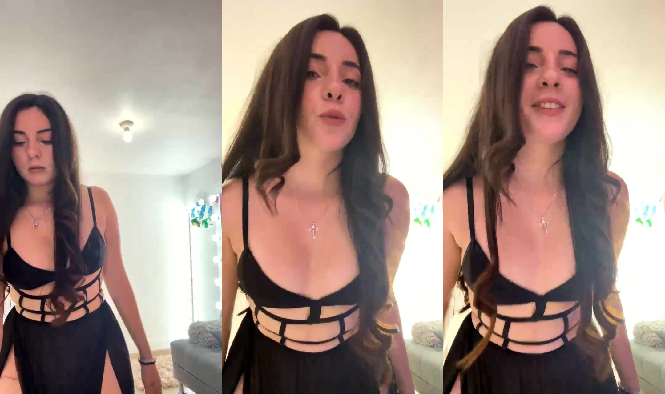 Bellacuentos Shakes Her Fat Ass Live