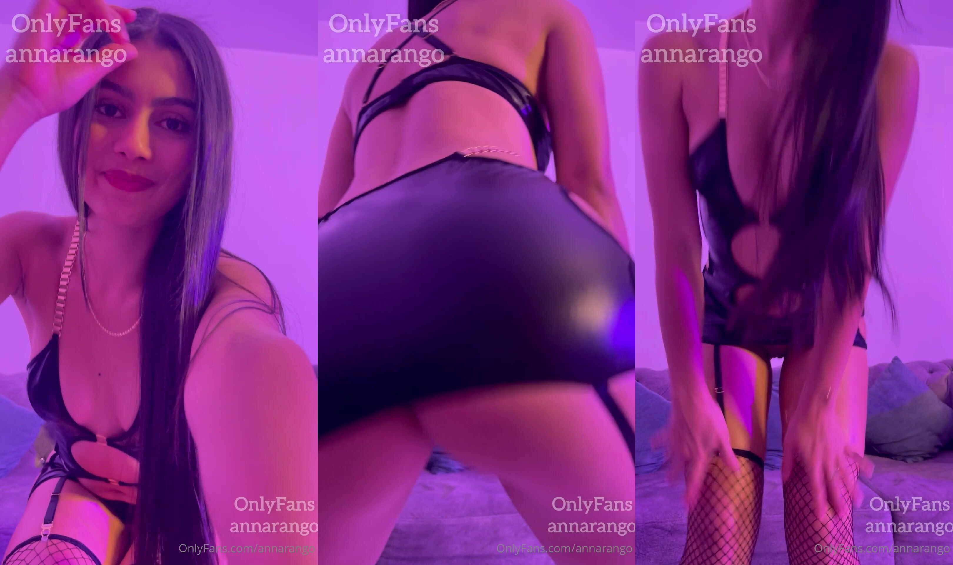 Anna Arango Twerking Her Ass In Latex