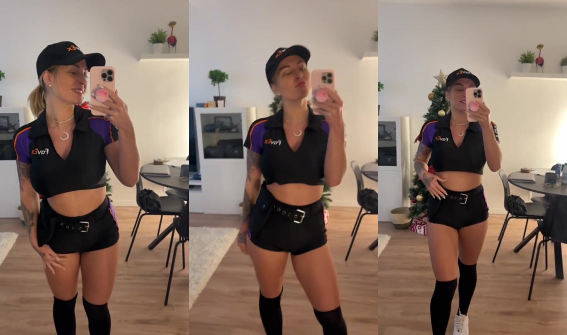 Sexy Delivery Girl Margot Dulac Brings Extra Package