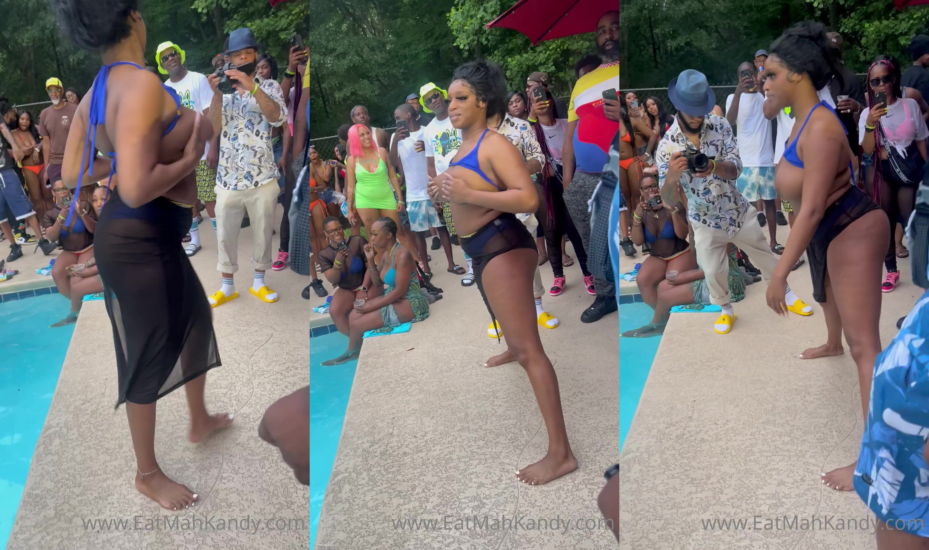 Eatmahkandy Shows Her Tits In Public