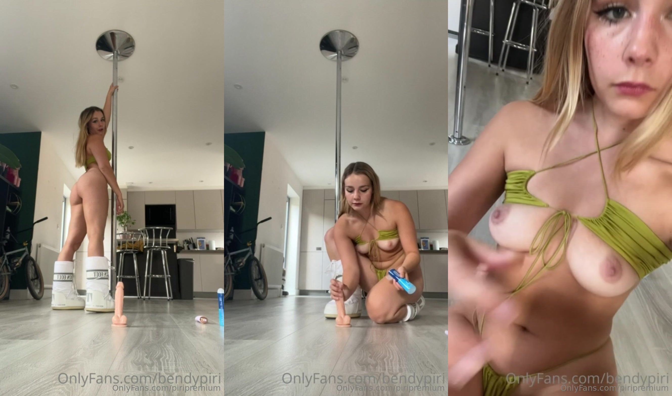 Piri Humps A Dildo And Teases Her Clit