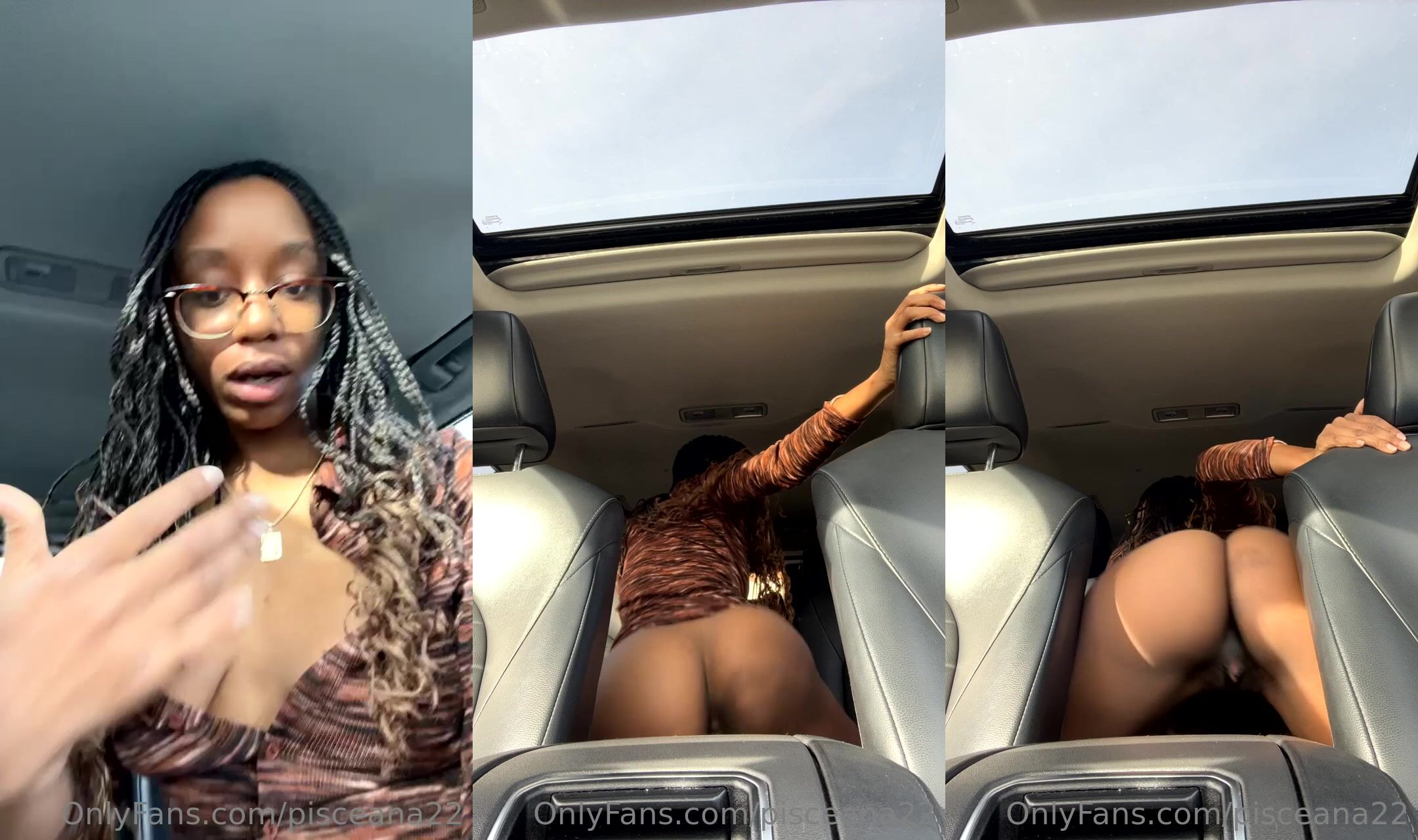 Pisceane22 Twerks In The Backseat