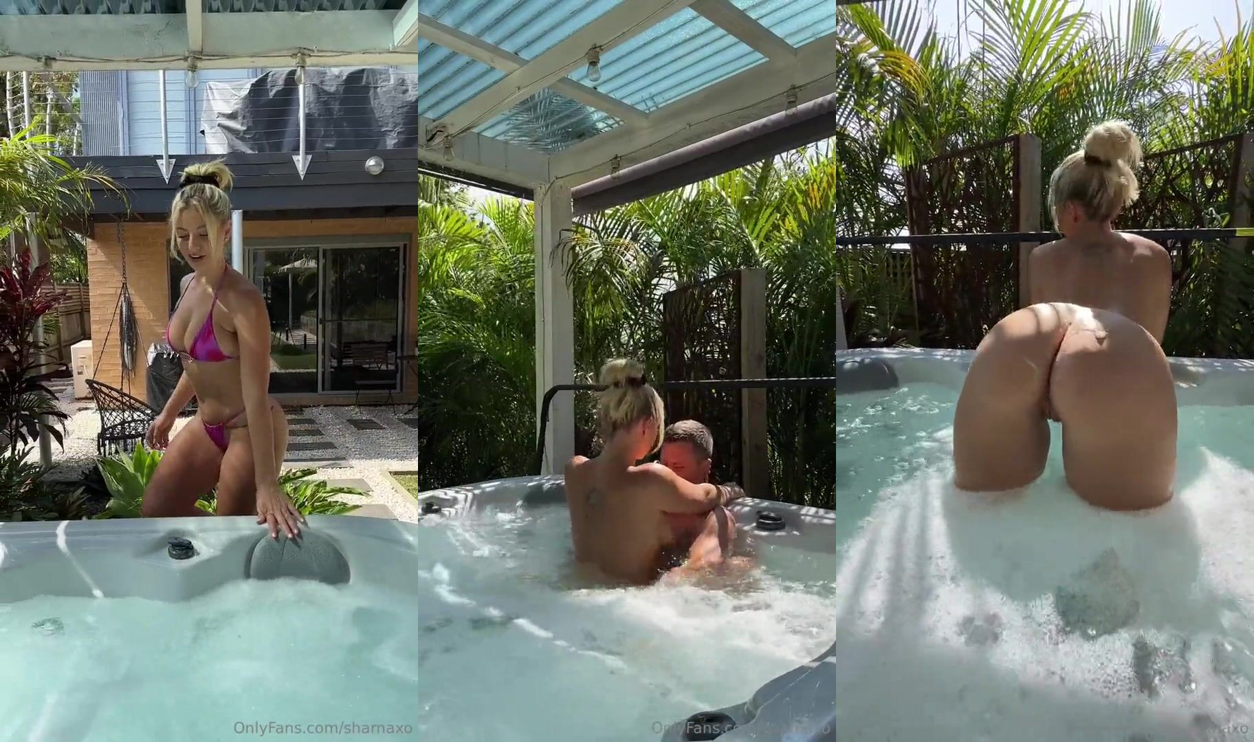 Thesashaxo Enjoys Sex In Jacuzzi