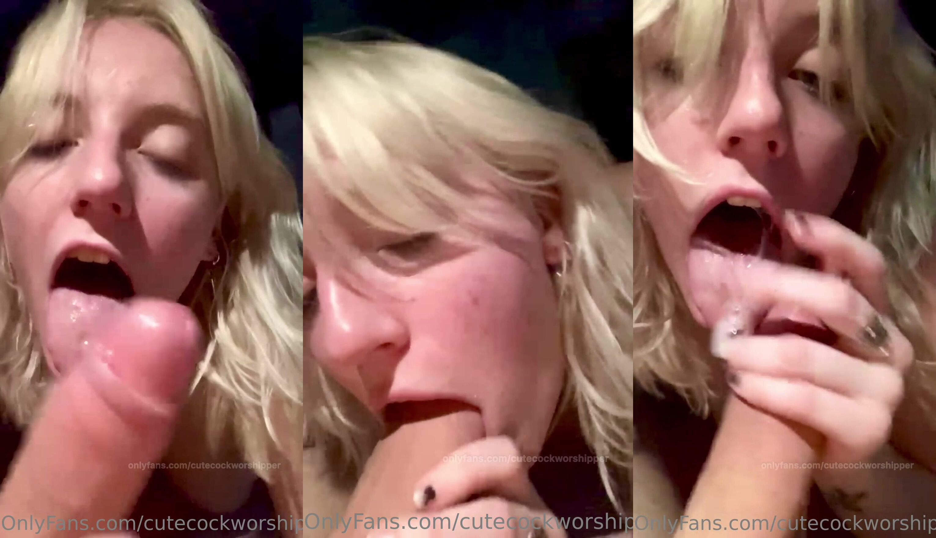 Cutecockworshipper Gives A Sloppy Head
