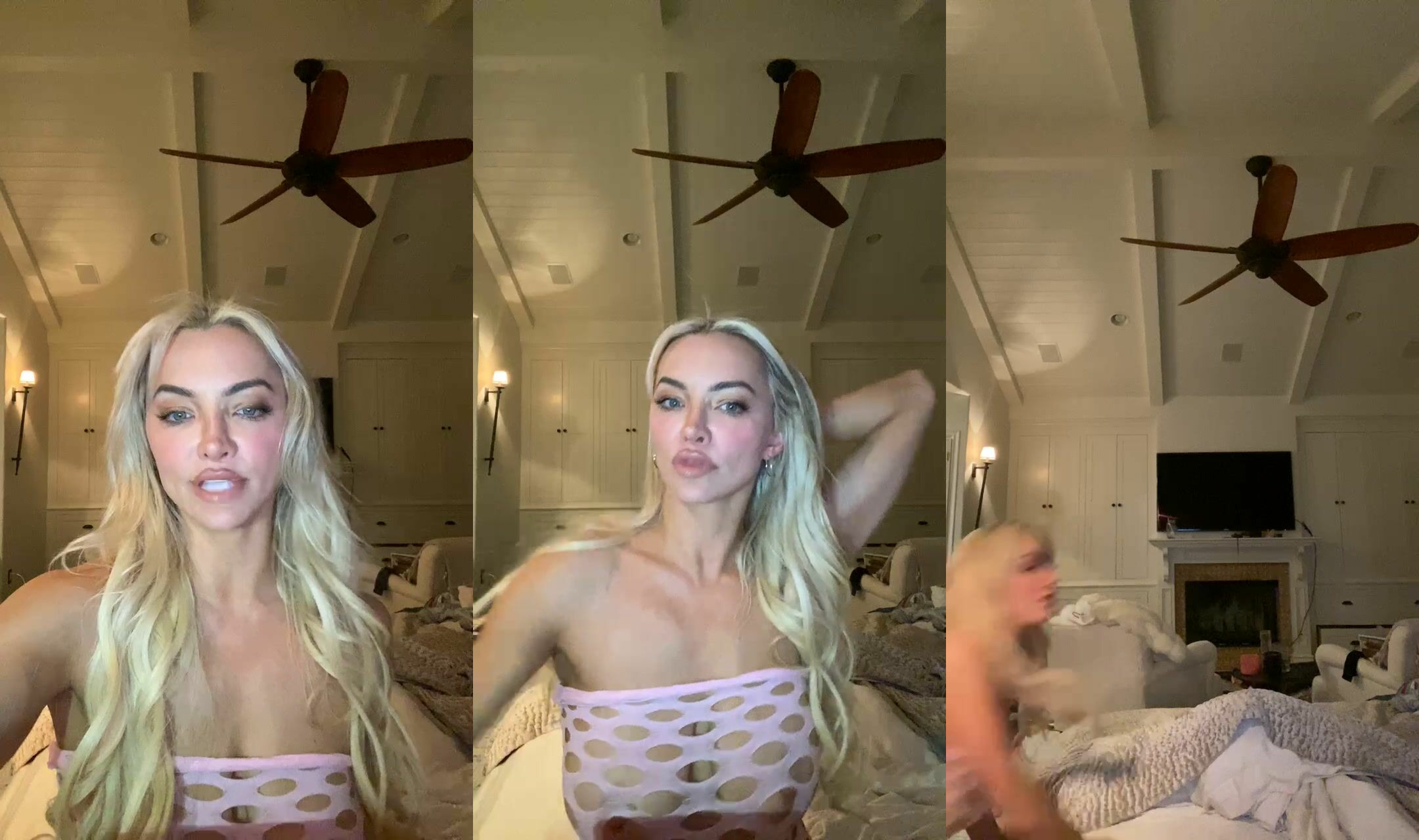 Lindsey Pelas Teases Her Huge Tits