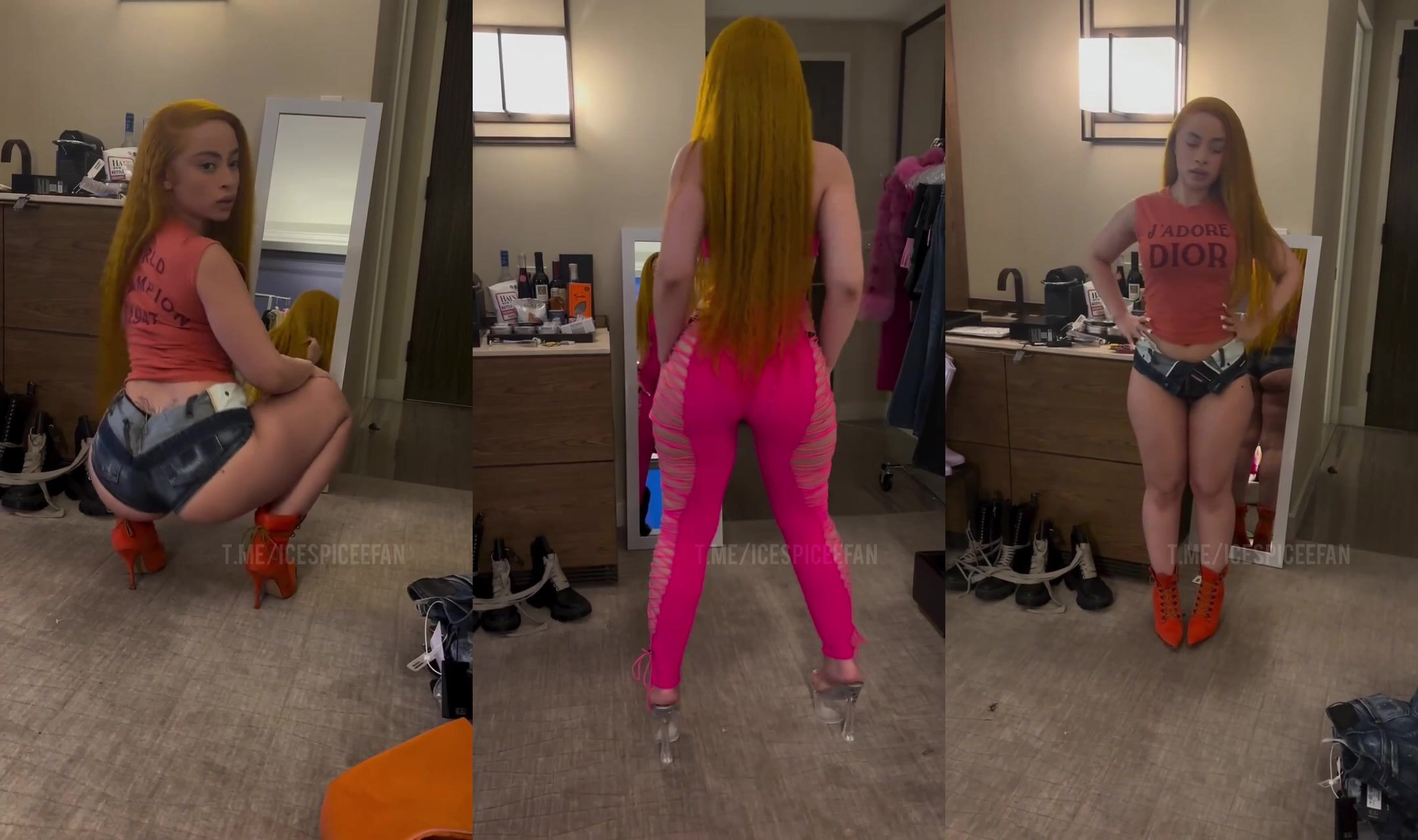 Ice Spice Squats For An Ass Tease