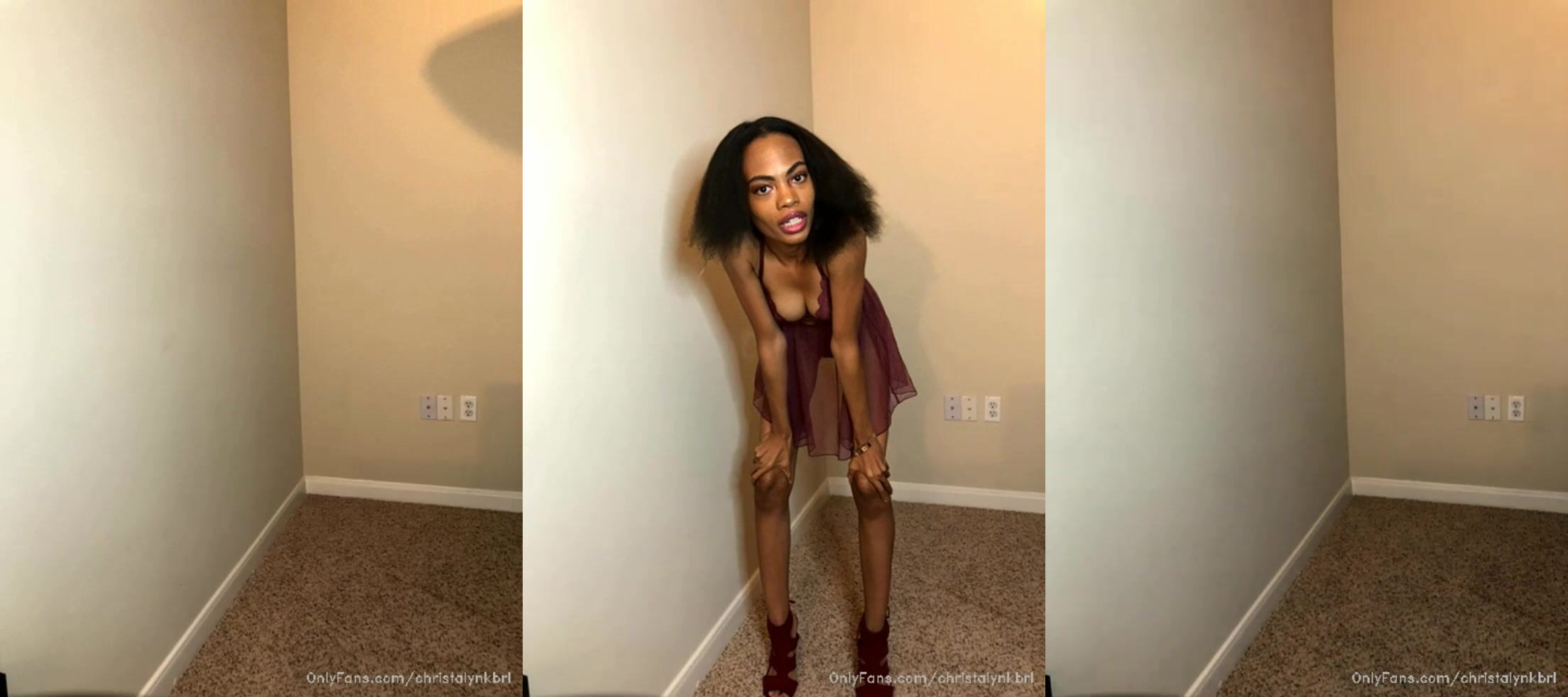 Christalynkbri Twerks Her Butt On Cam