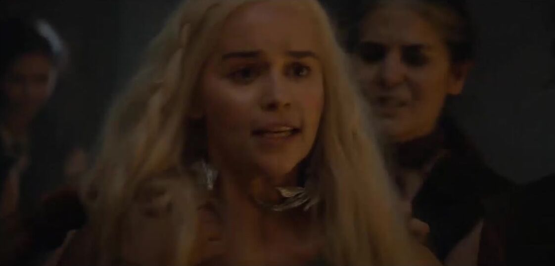 Emilia Clarke Gets Her Clothes Removed