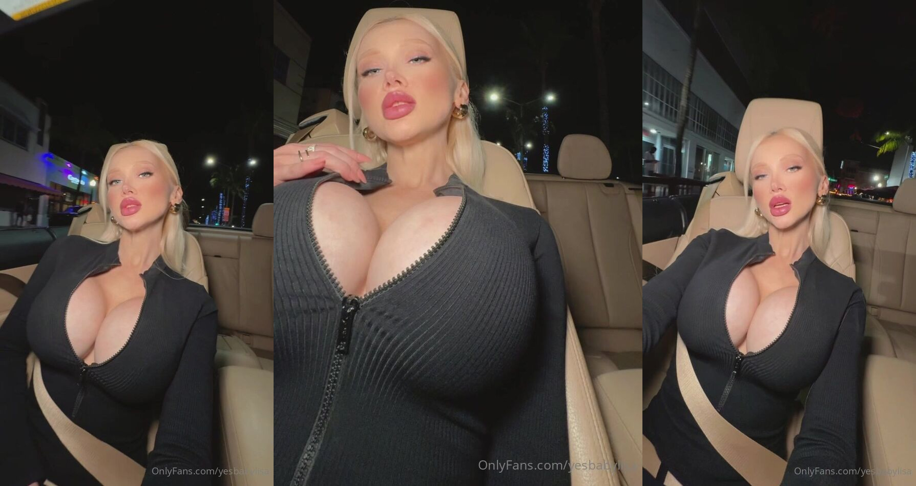 Busty Yesbabylisa Rides As A Passenger Princess