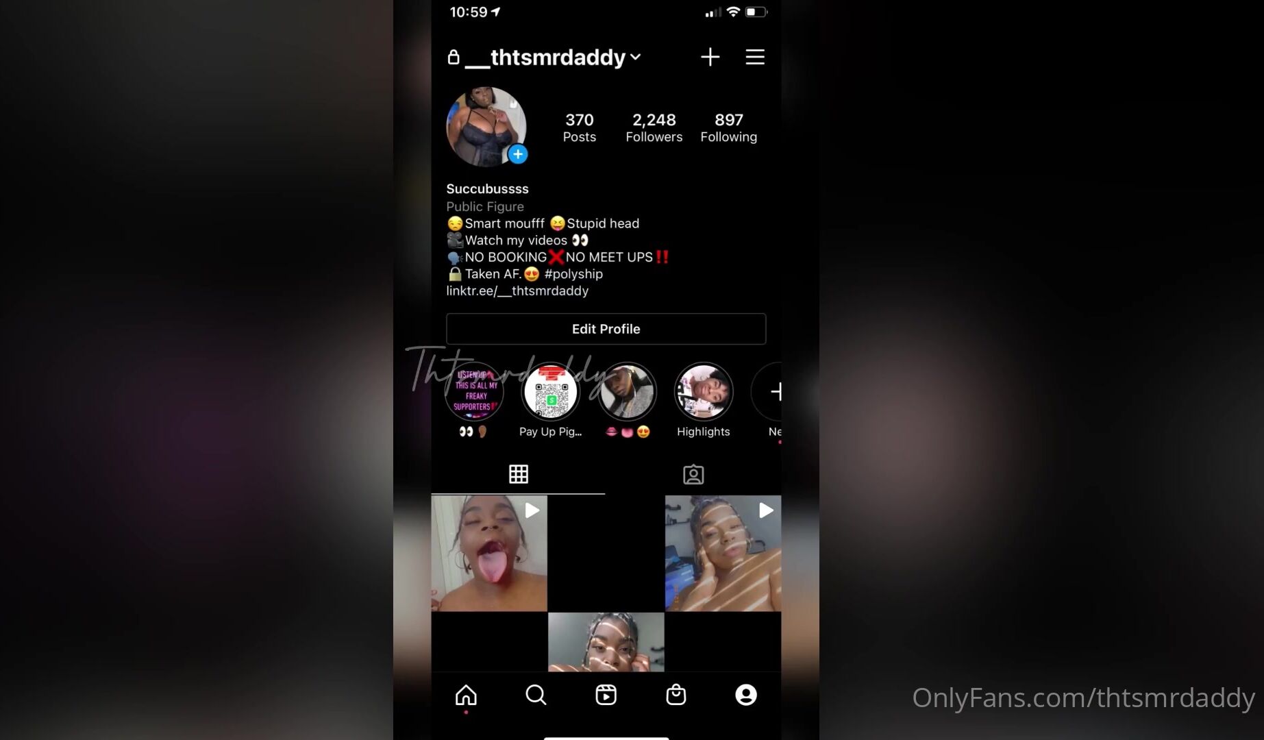 Thtsmrdaddy Shows Her Creampied Pussy
