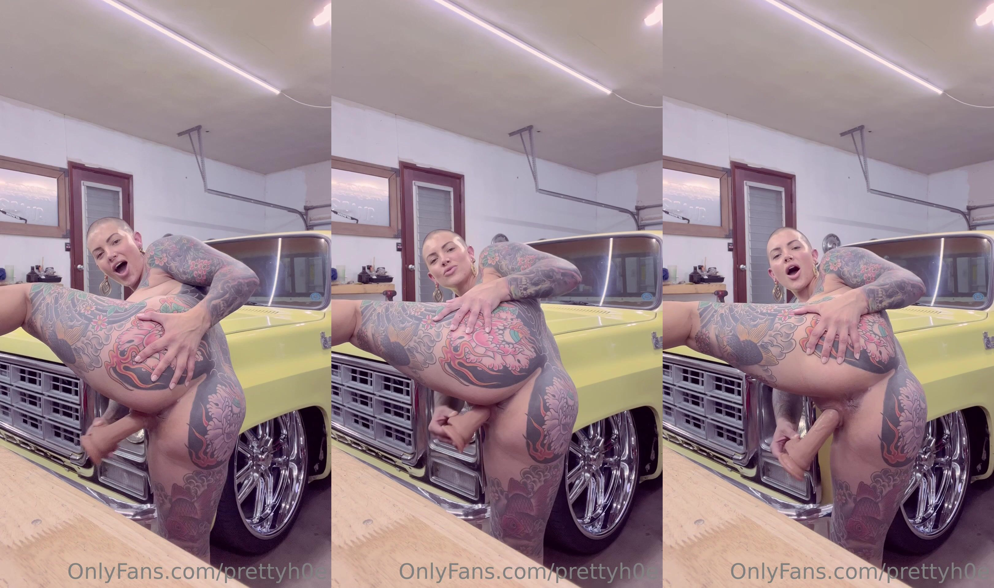 Prettyh0E Plays With Her Dildo