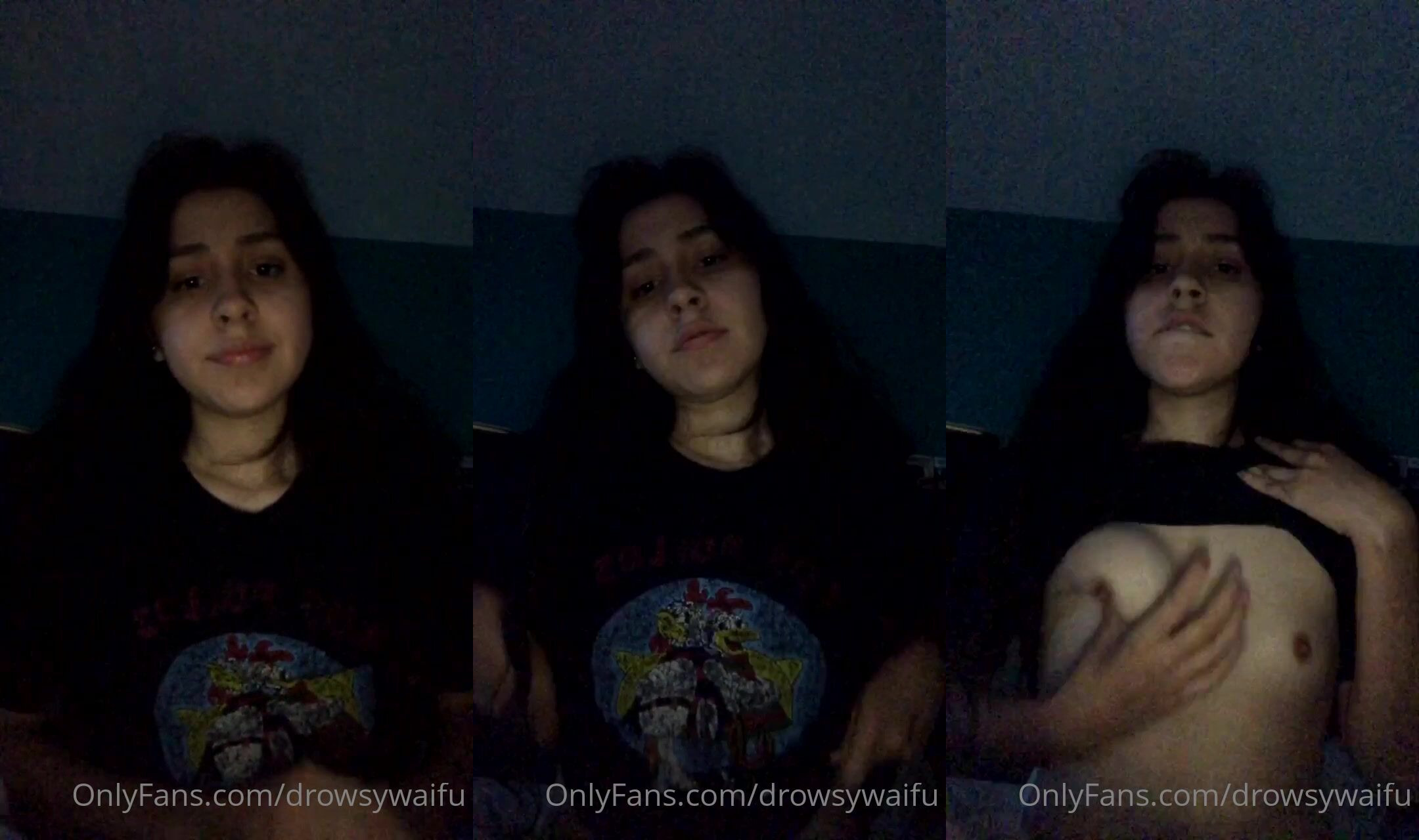 Drowsywaifu Flaunts Her Sultry Tits