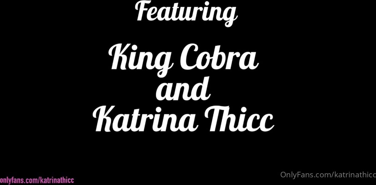 Katrinathicc Takes A Black Cock Behind