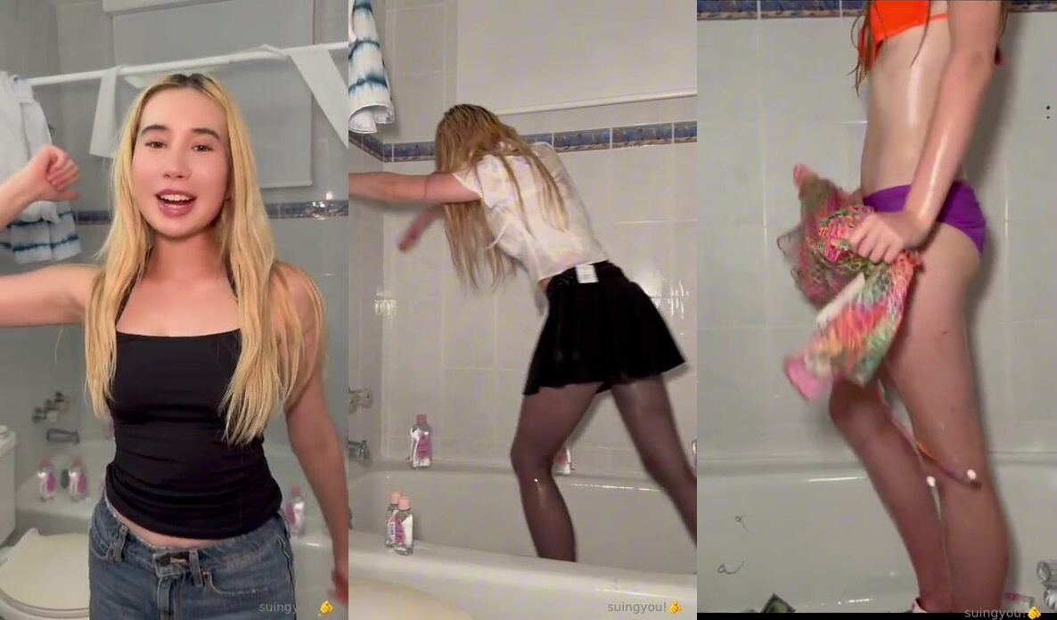 Lil Tay In A Wet Bathtub Seduction