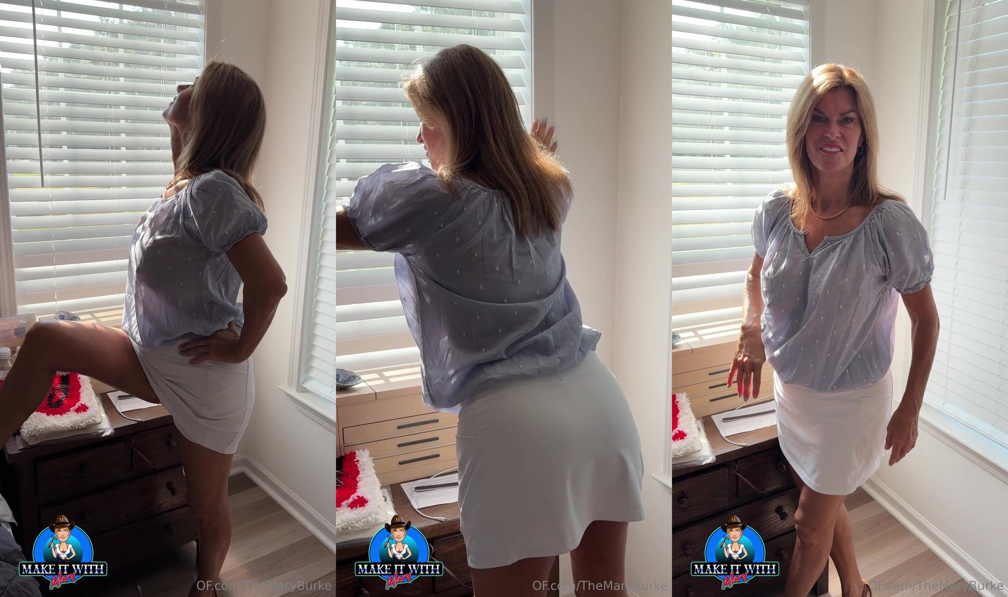 Themaryburke Stretches Seductively