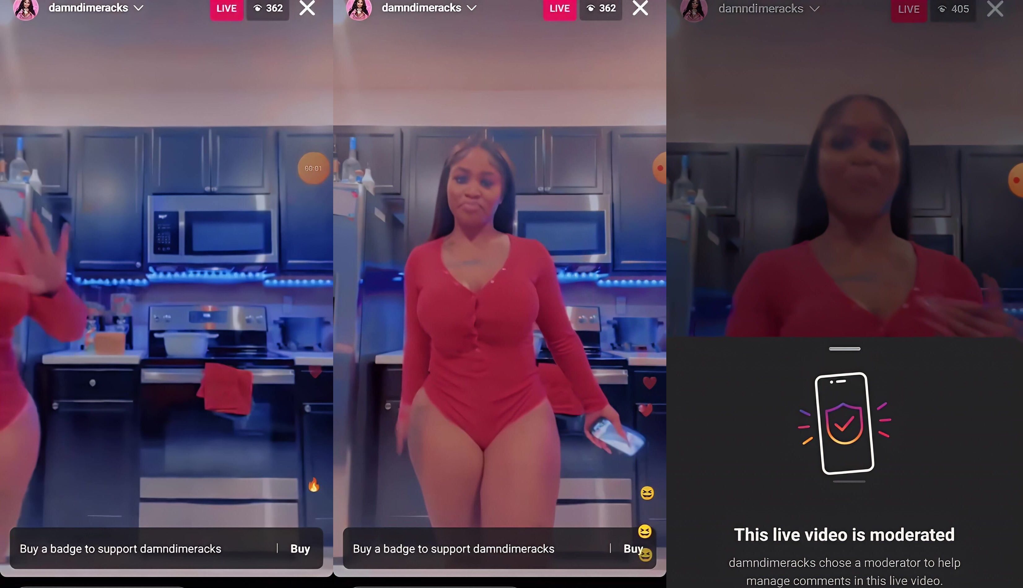 Sexy Live Cooking With Dimeberacky