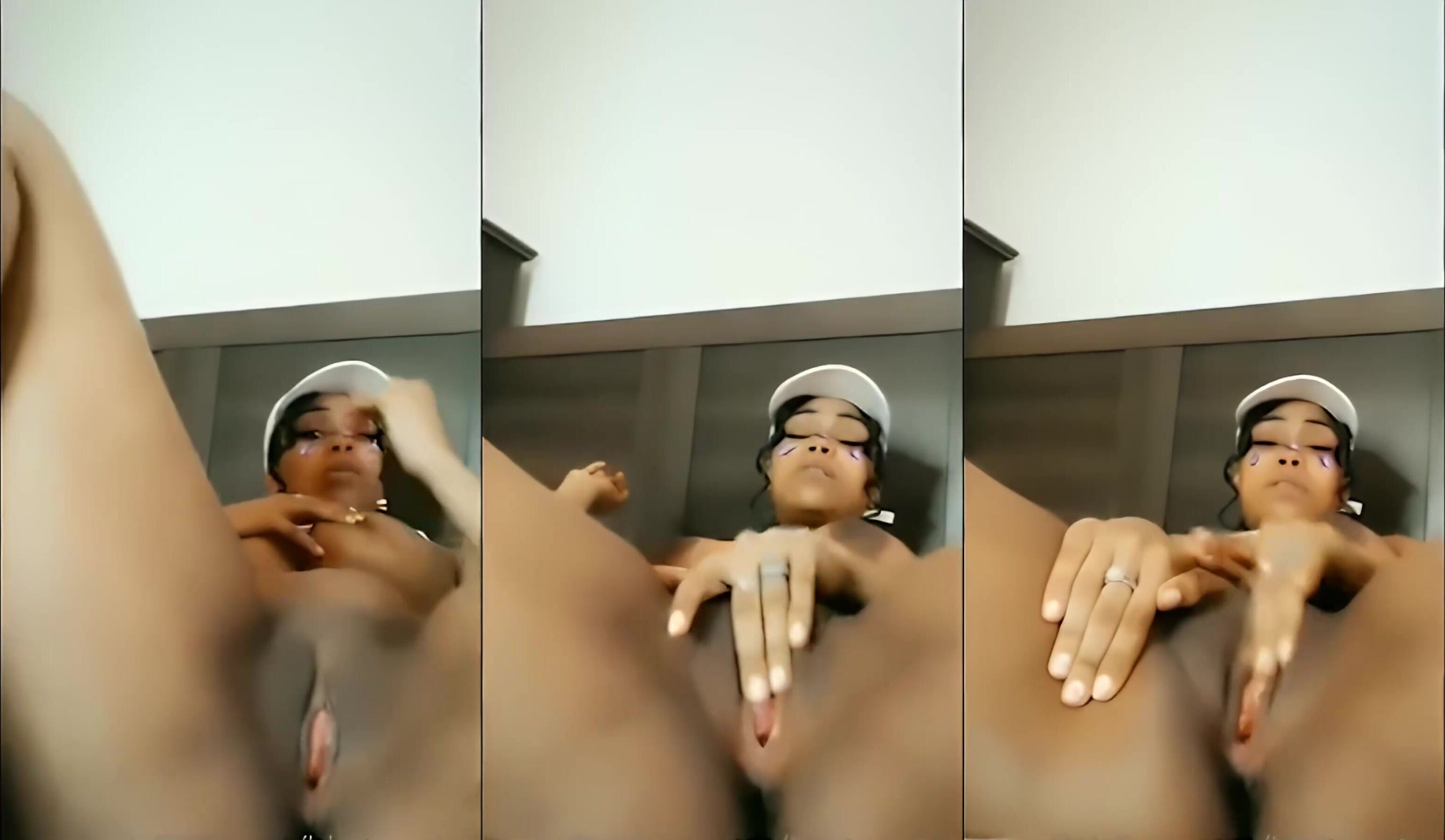 Pinkydollnpc Fingers Her Pussy Hole